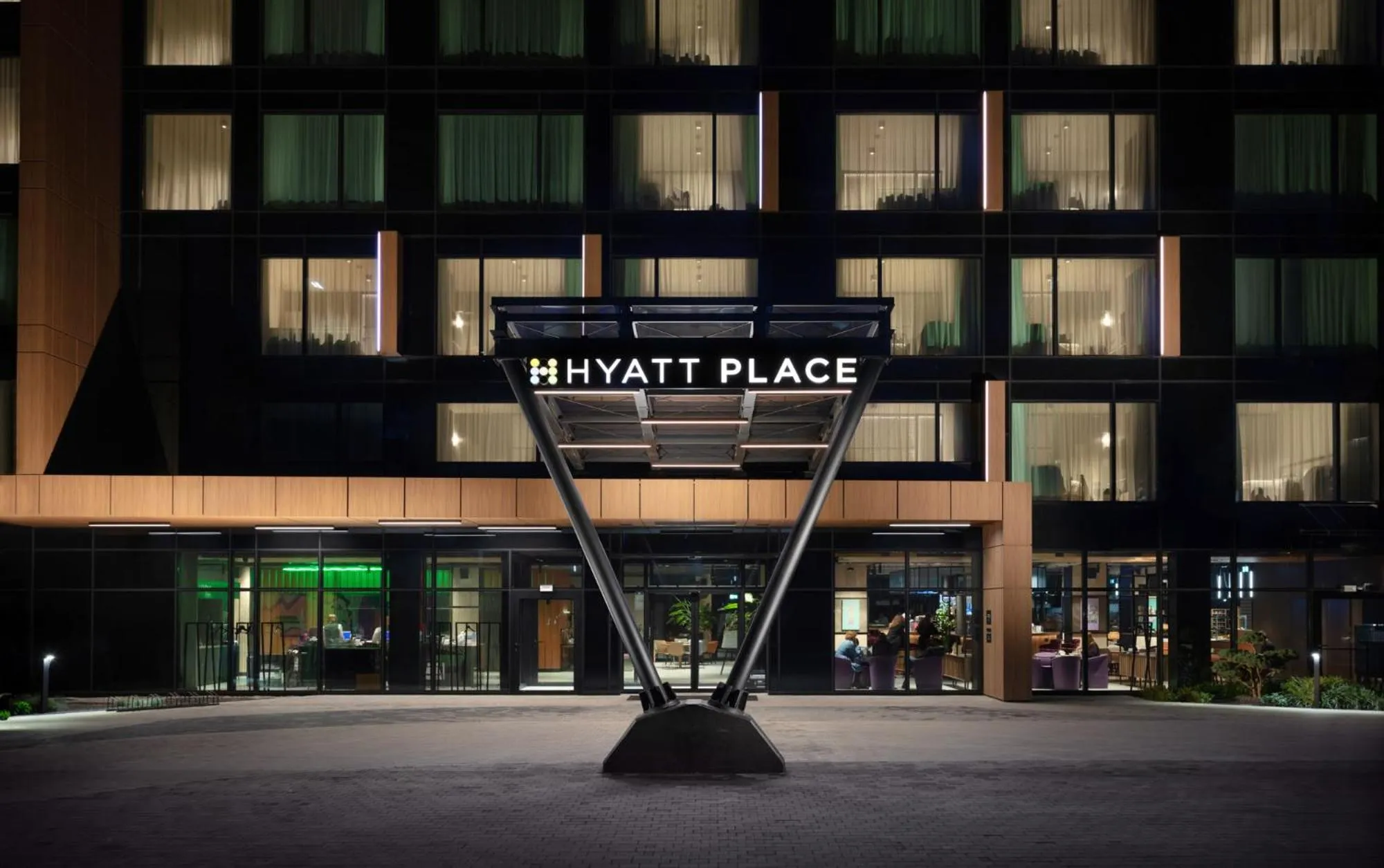 Facade/entrance in Hyatt Place Krakow