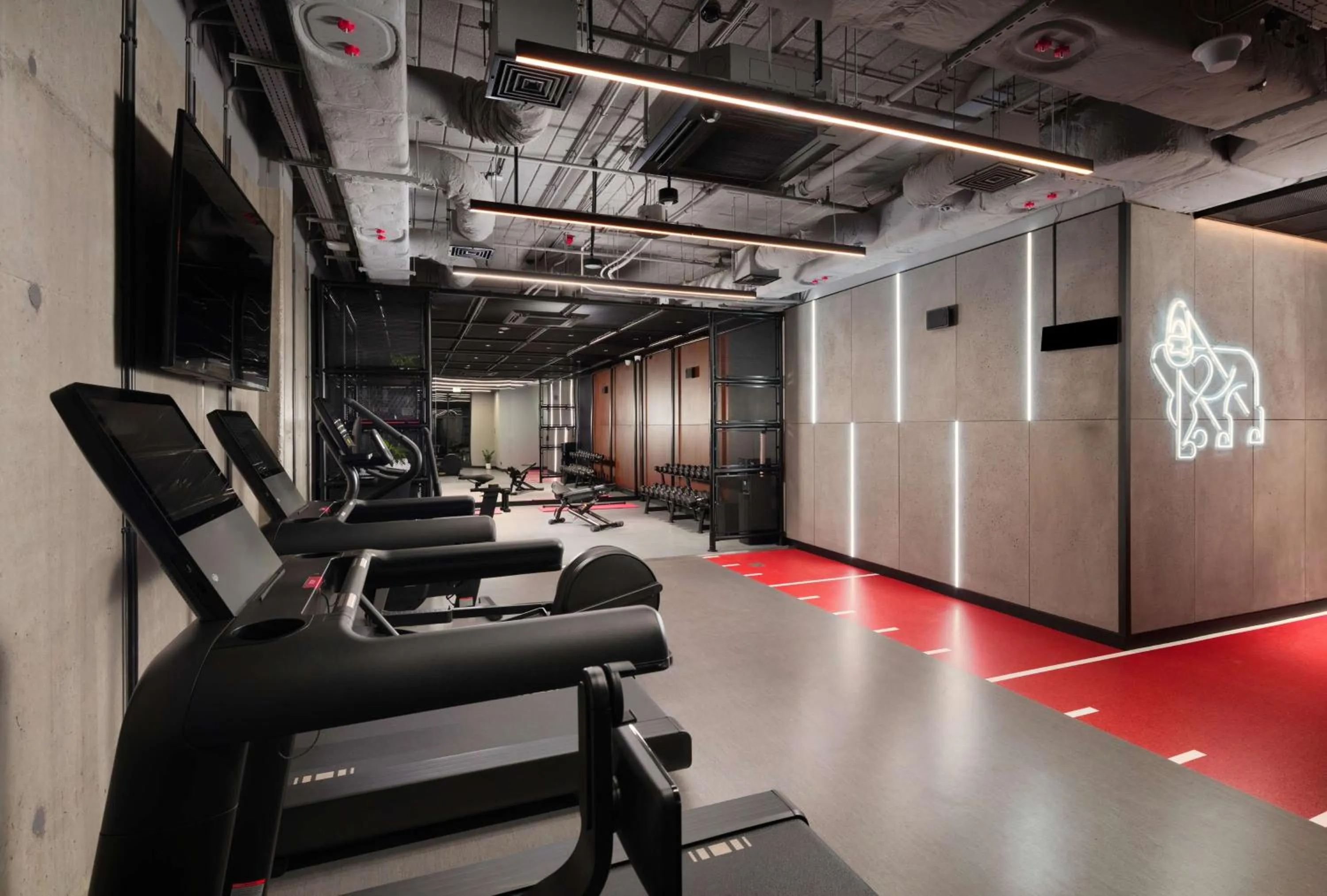 Fitness centre/facilities in Hyatt Place Krakow