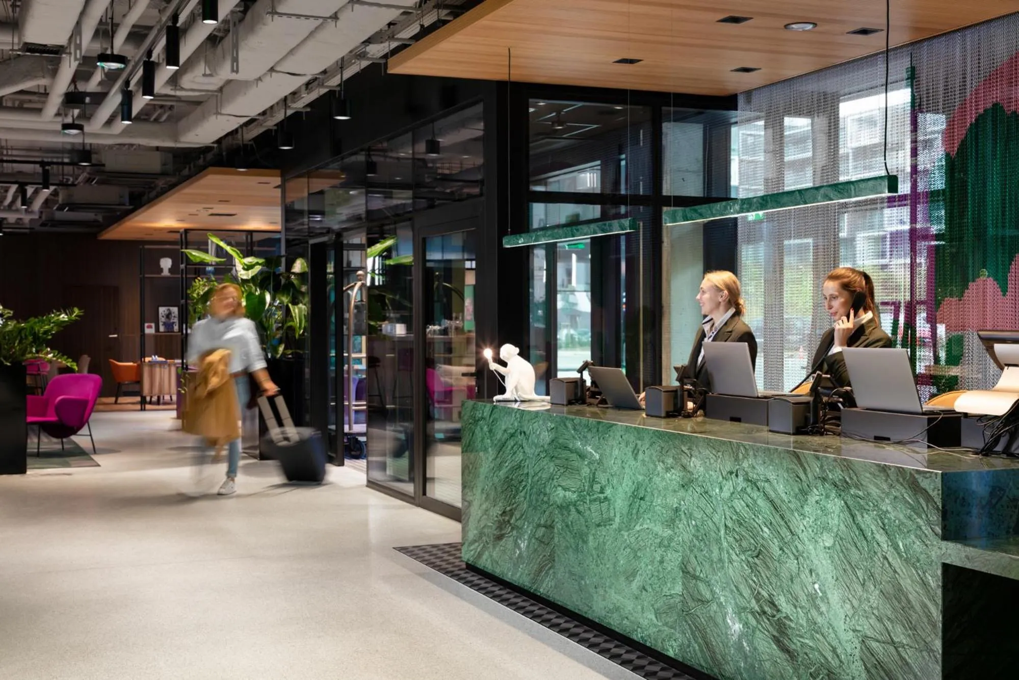 Lobby or reception in Hyatt Place Krakow