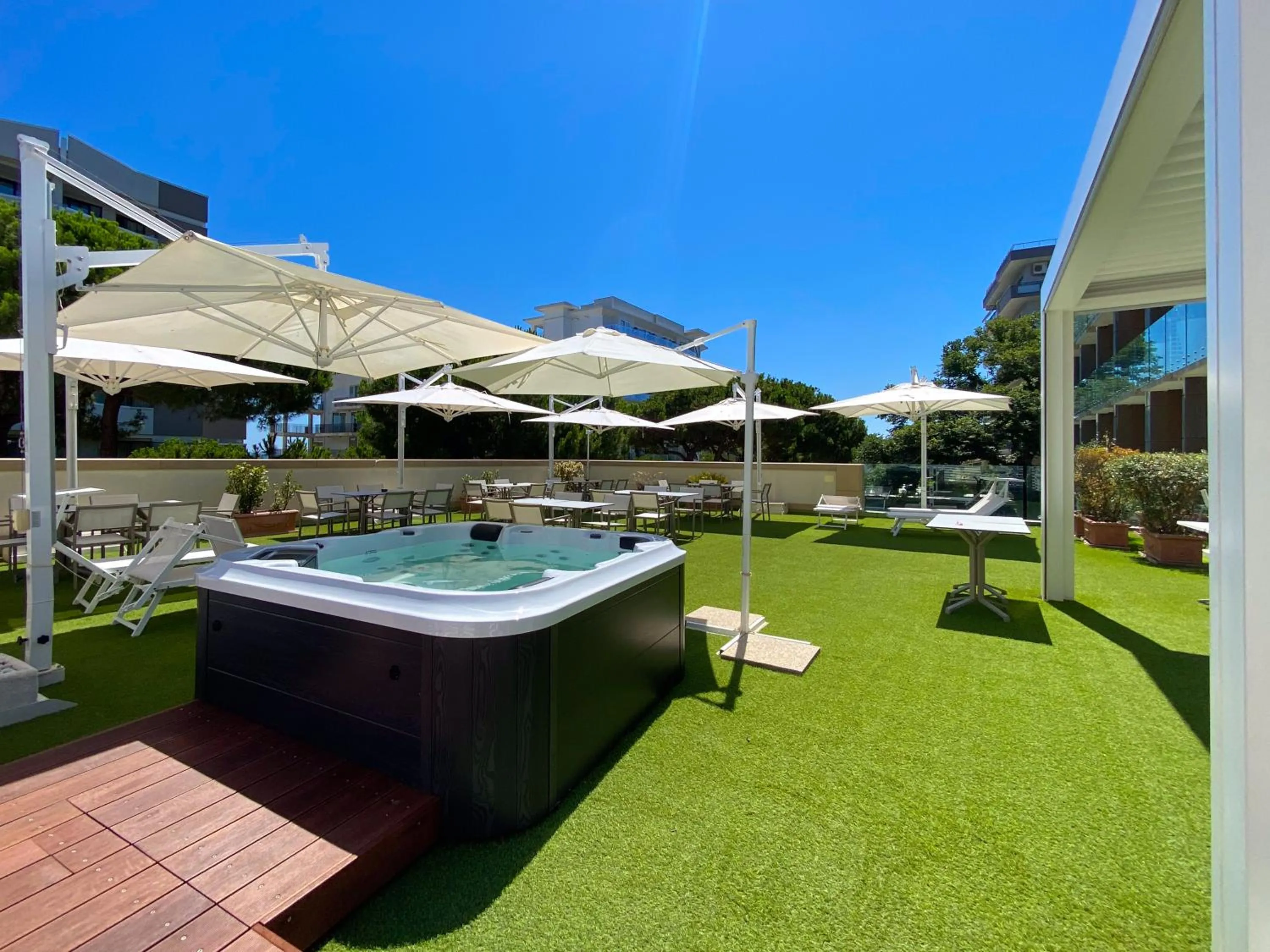 Garden in Hotel Polo