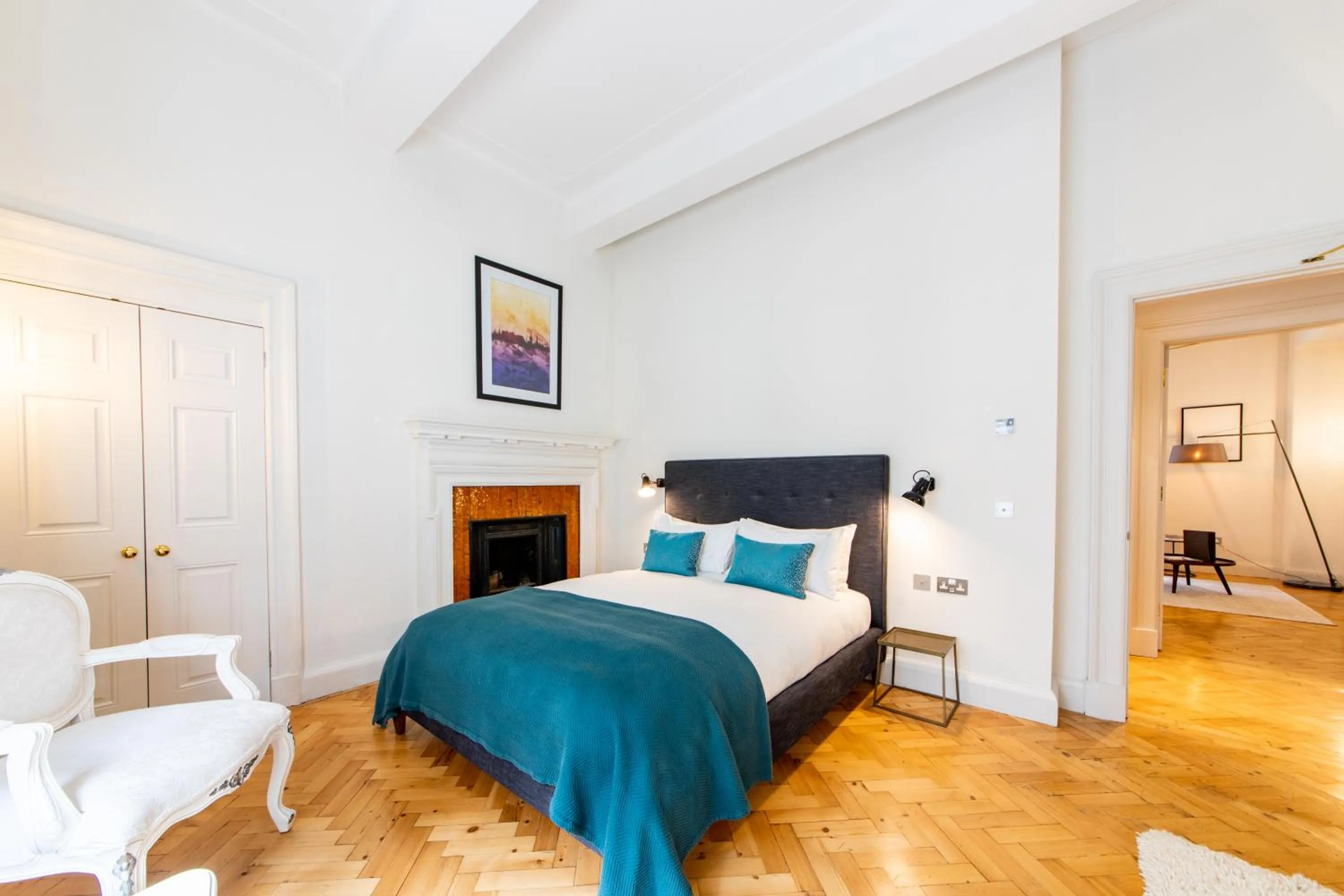 Bedroom, Bed in Linton Collection - 28 North Bridge