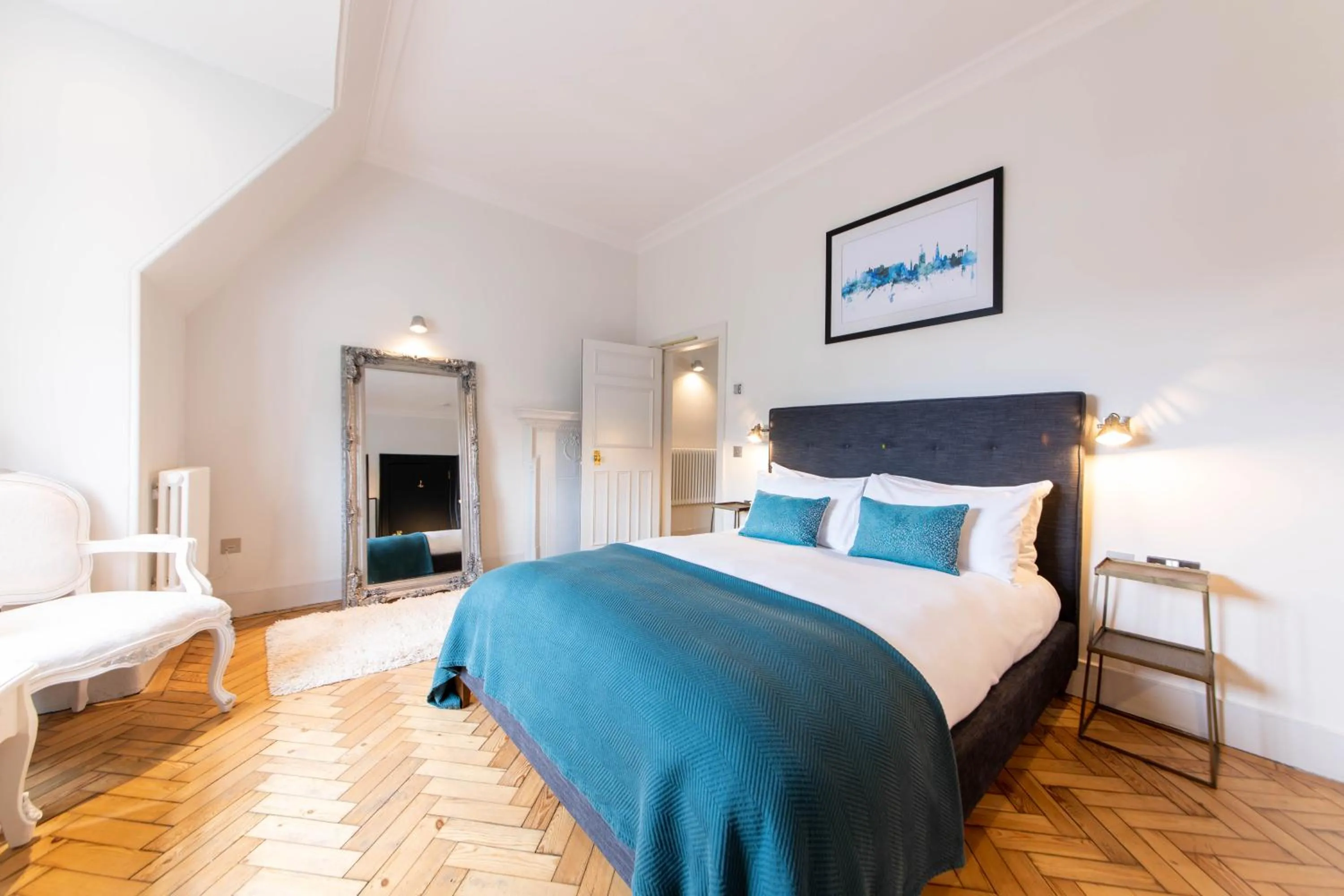 Bedroom, Bed in Linton Collection - 28 North Bridge