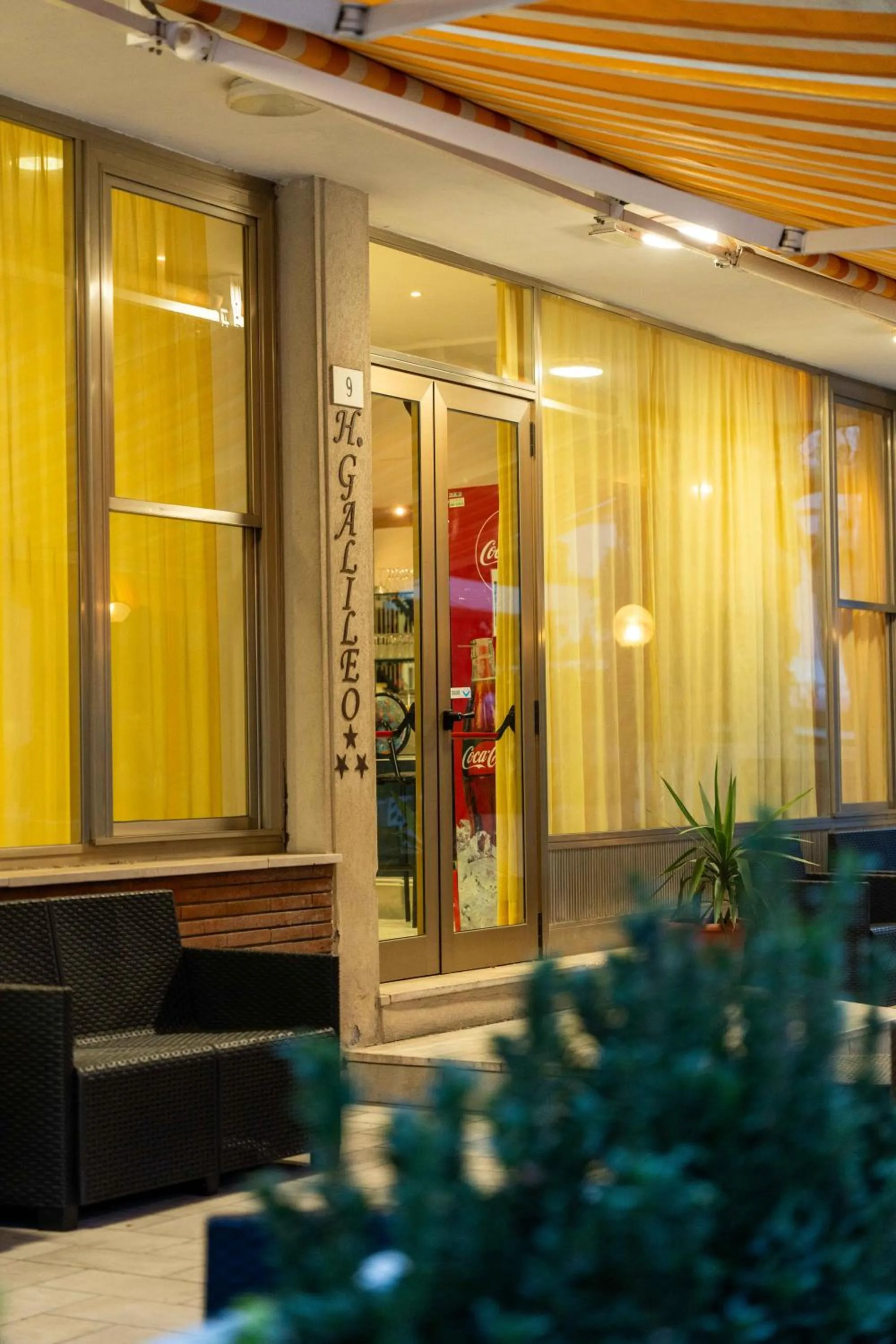 Property building in Hotel Galileo