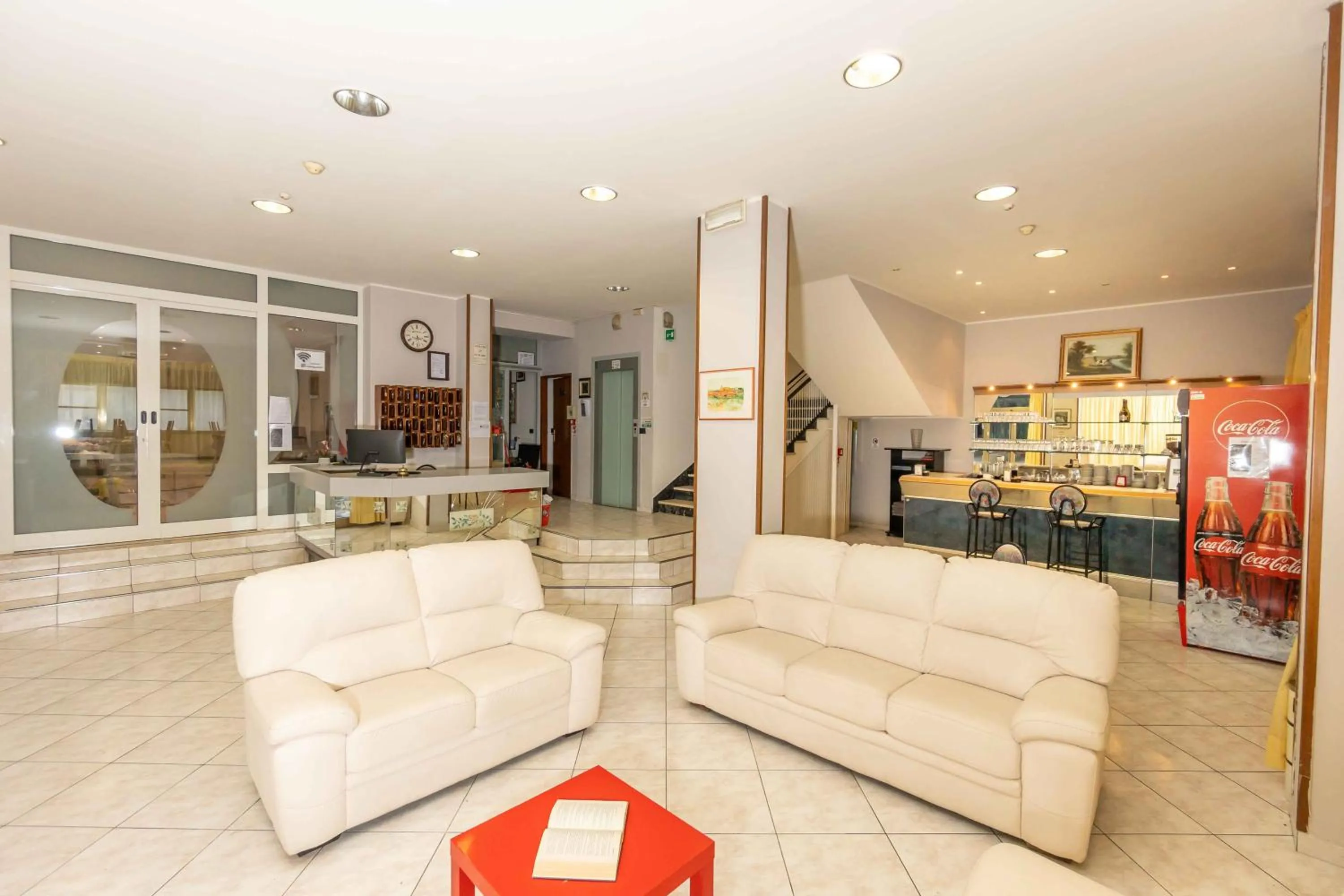 Lobby or reception in Hotel Galileo