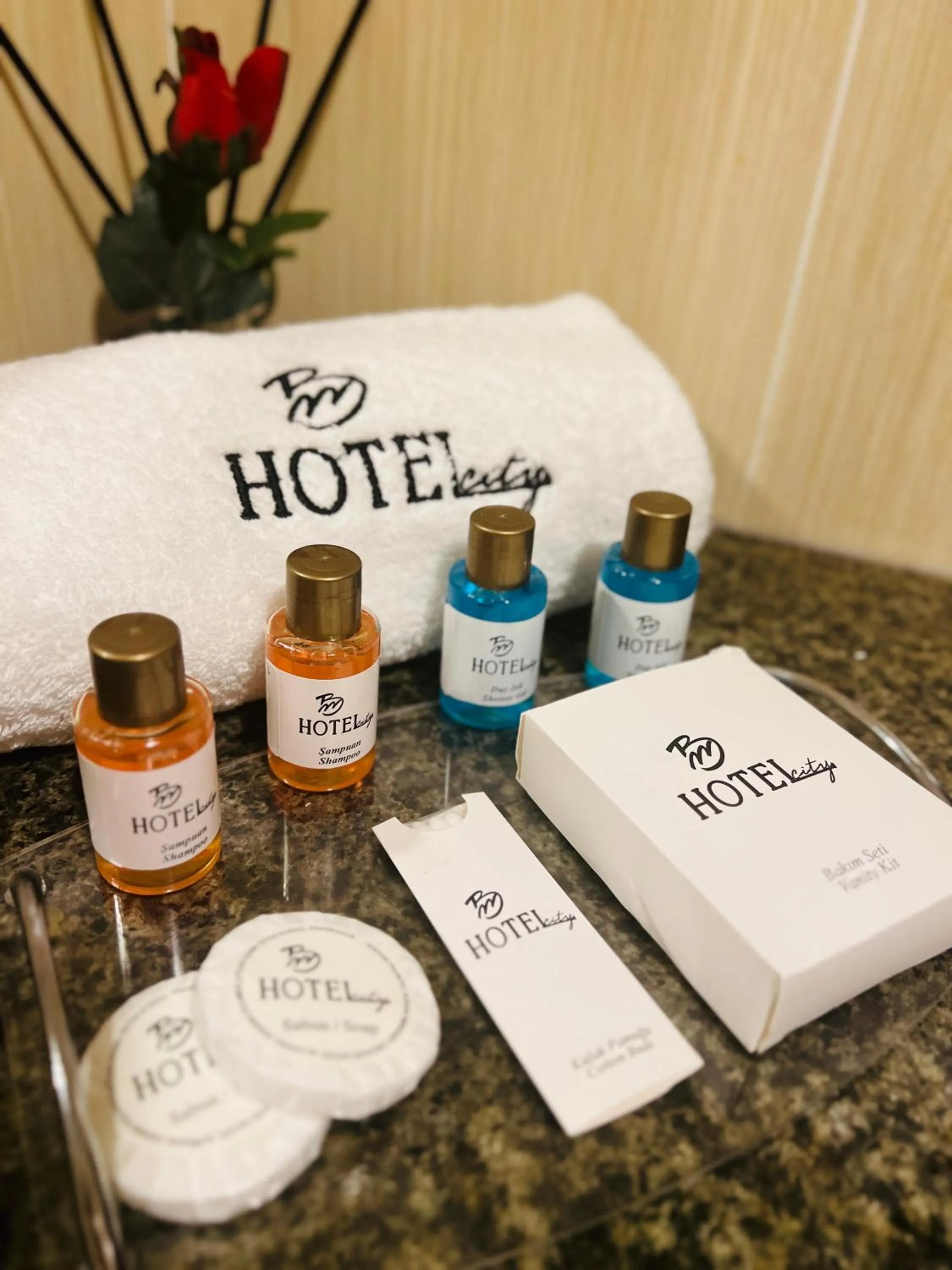 Bathroom in Amisos Hotel