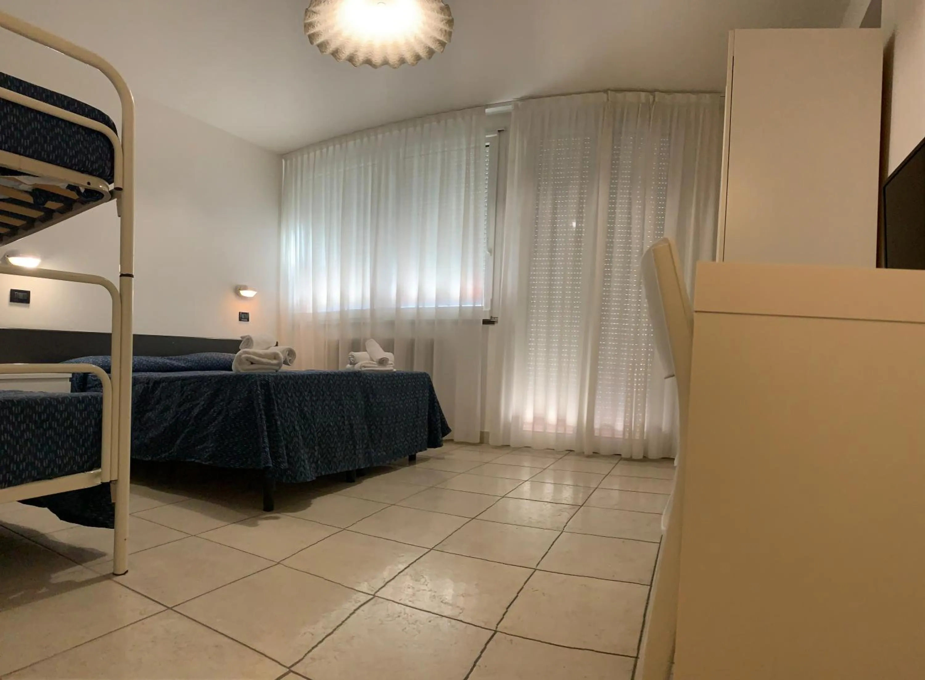 Bed in Hotel Marylise