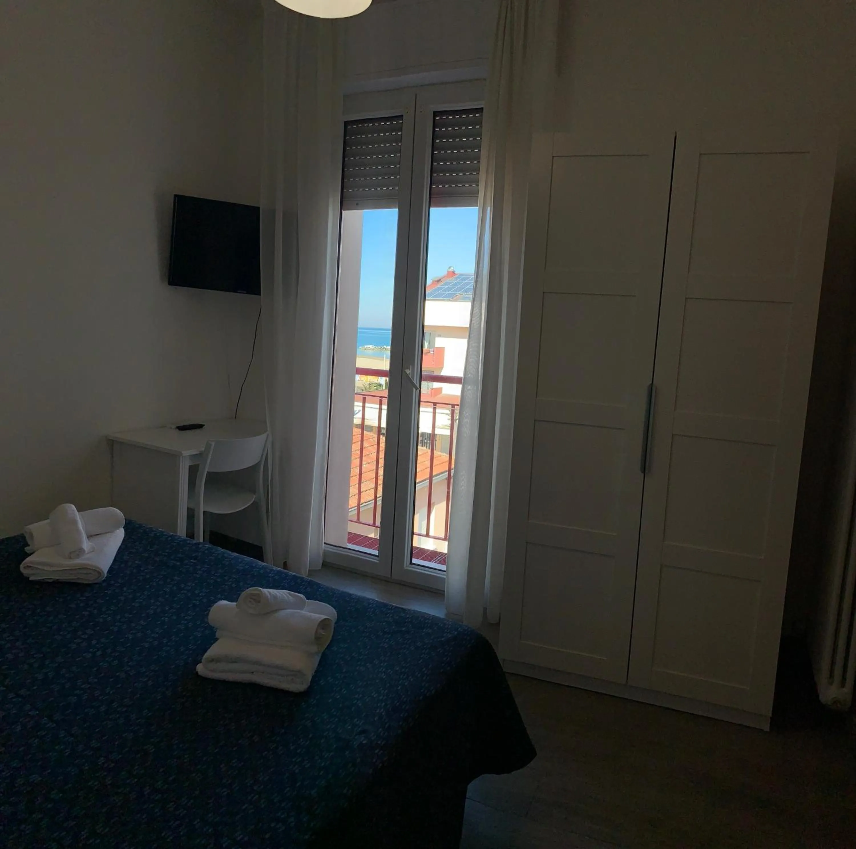 Bed in Hotel Marylise