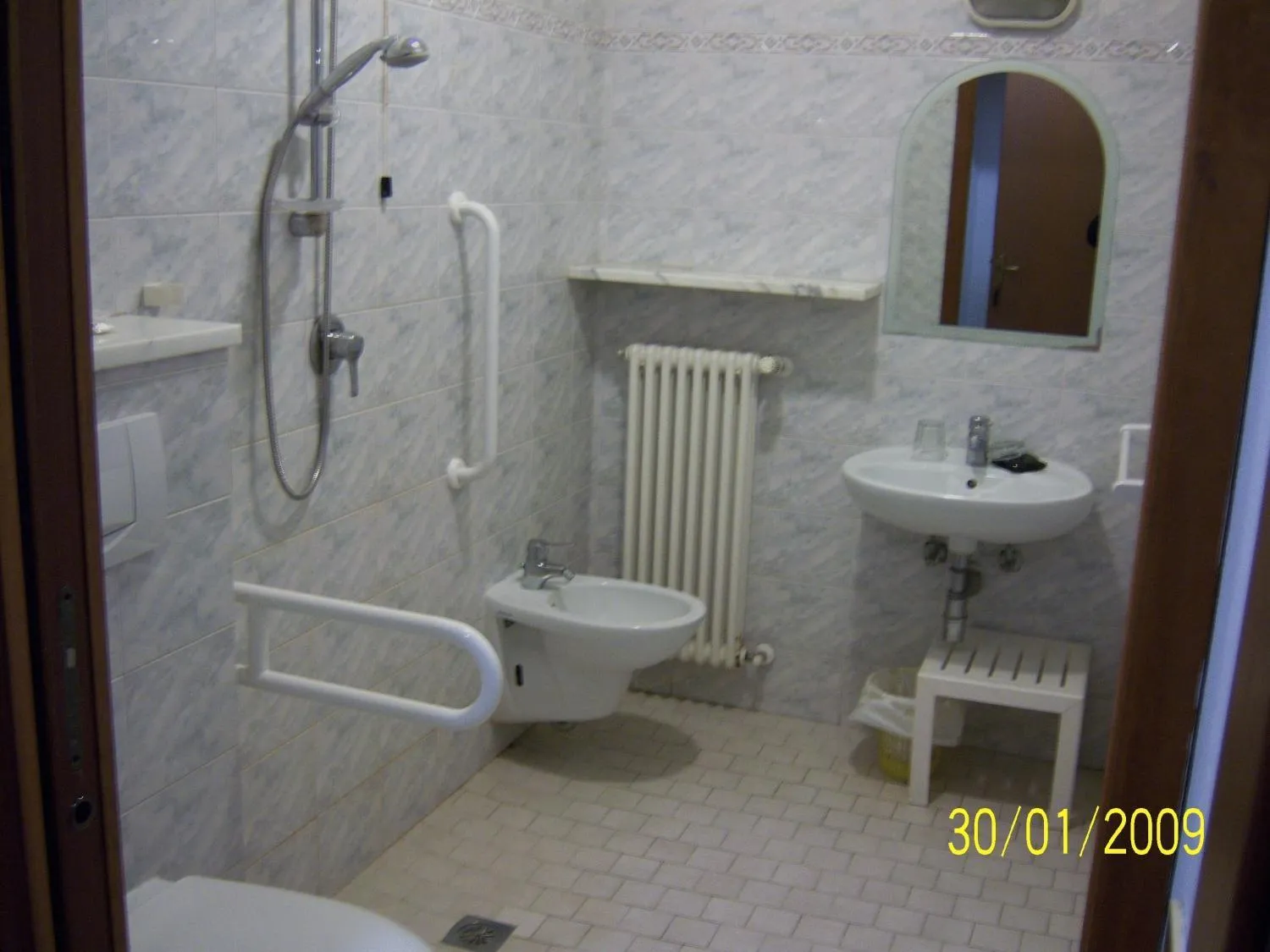 Bathroom in Hotel Marylise