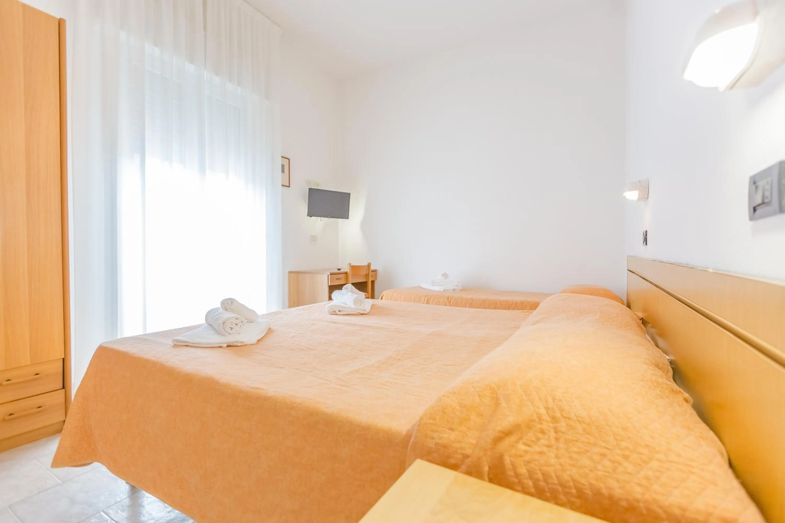 Bed in Hotel Marylise