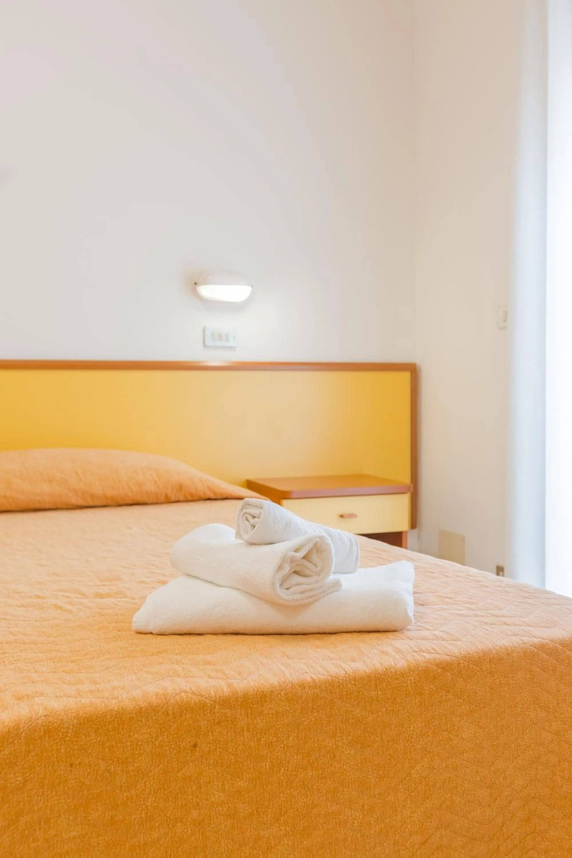 Bed in Hotel Marylise