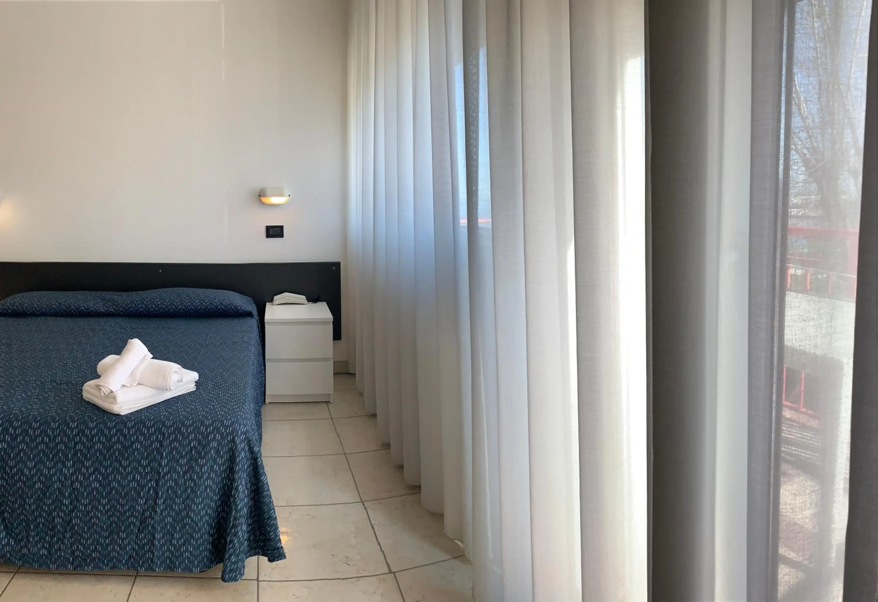 Bed in Hotel Marylise