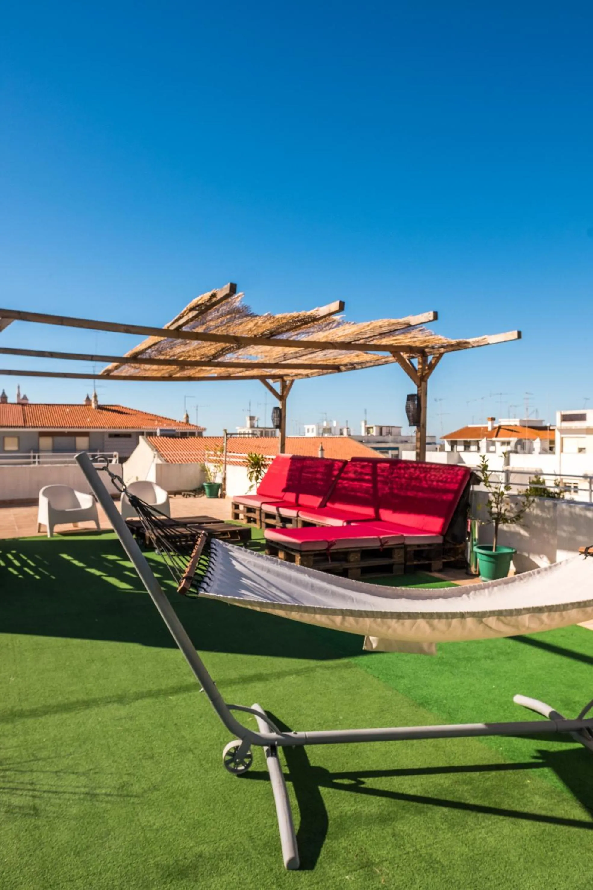 Balcony/Terrace in Loulé Coreto Hostel