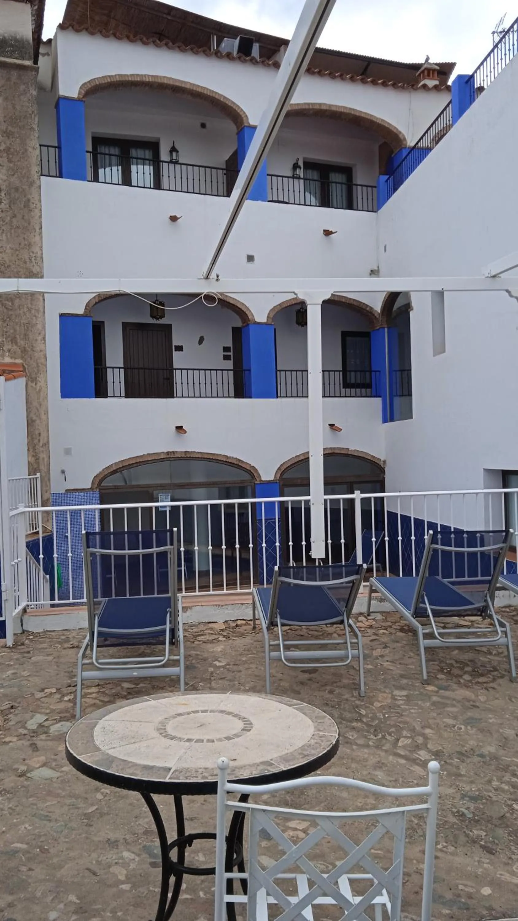 Patio in Hotel Rural La Posada de las Cigüeñas