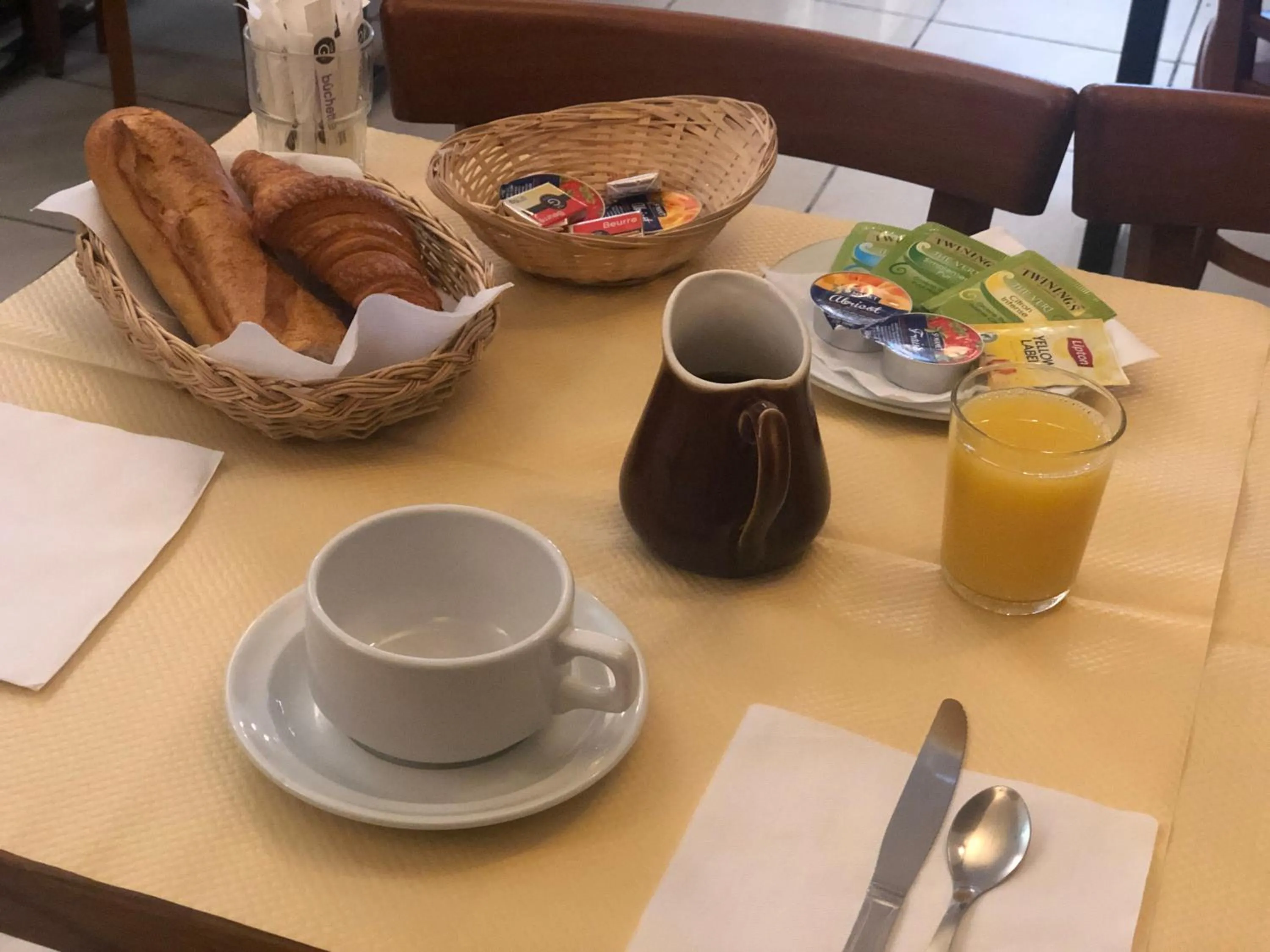 Breakfast in Hotel Liberty