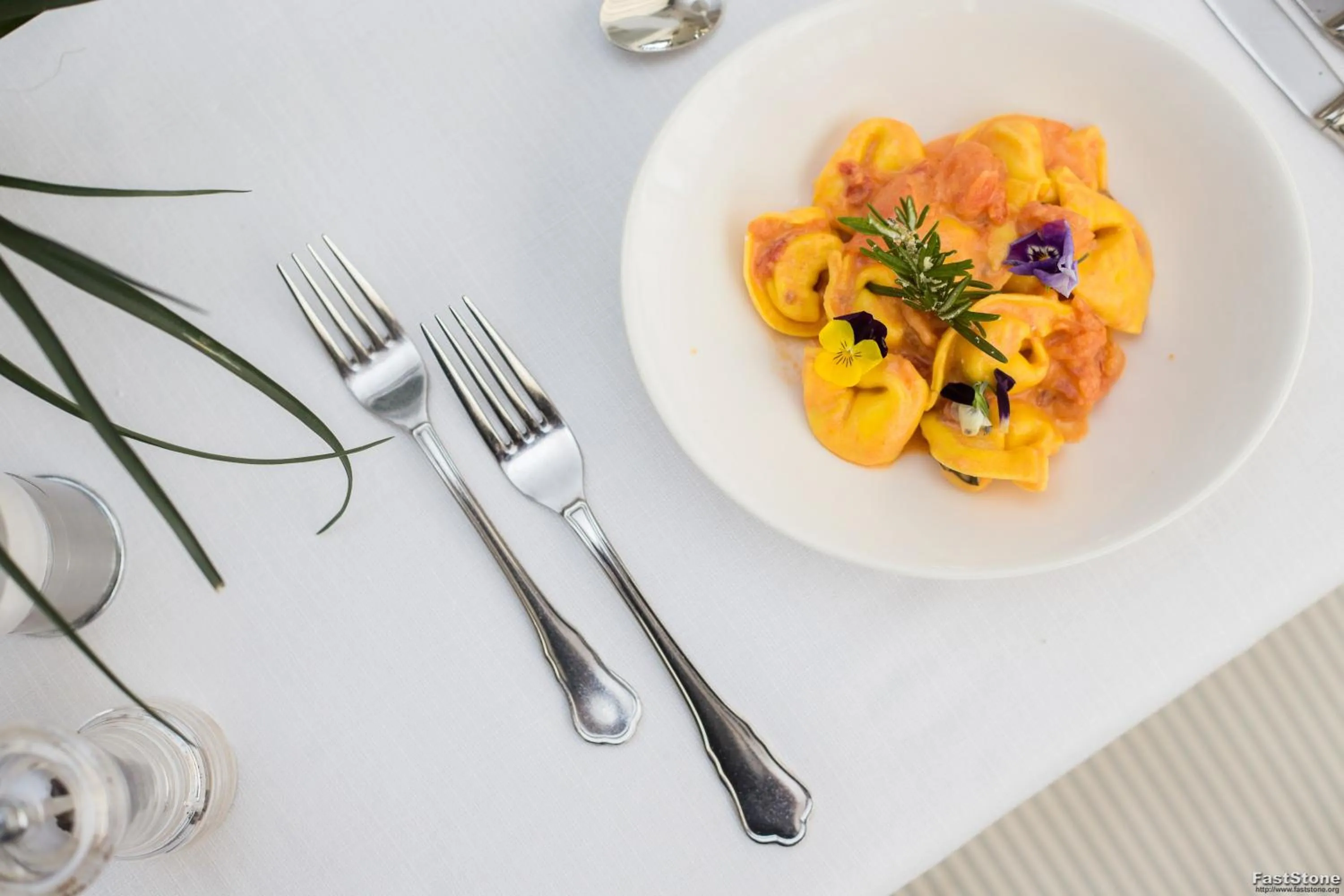 Food close-up in Hotel Solemare