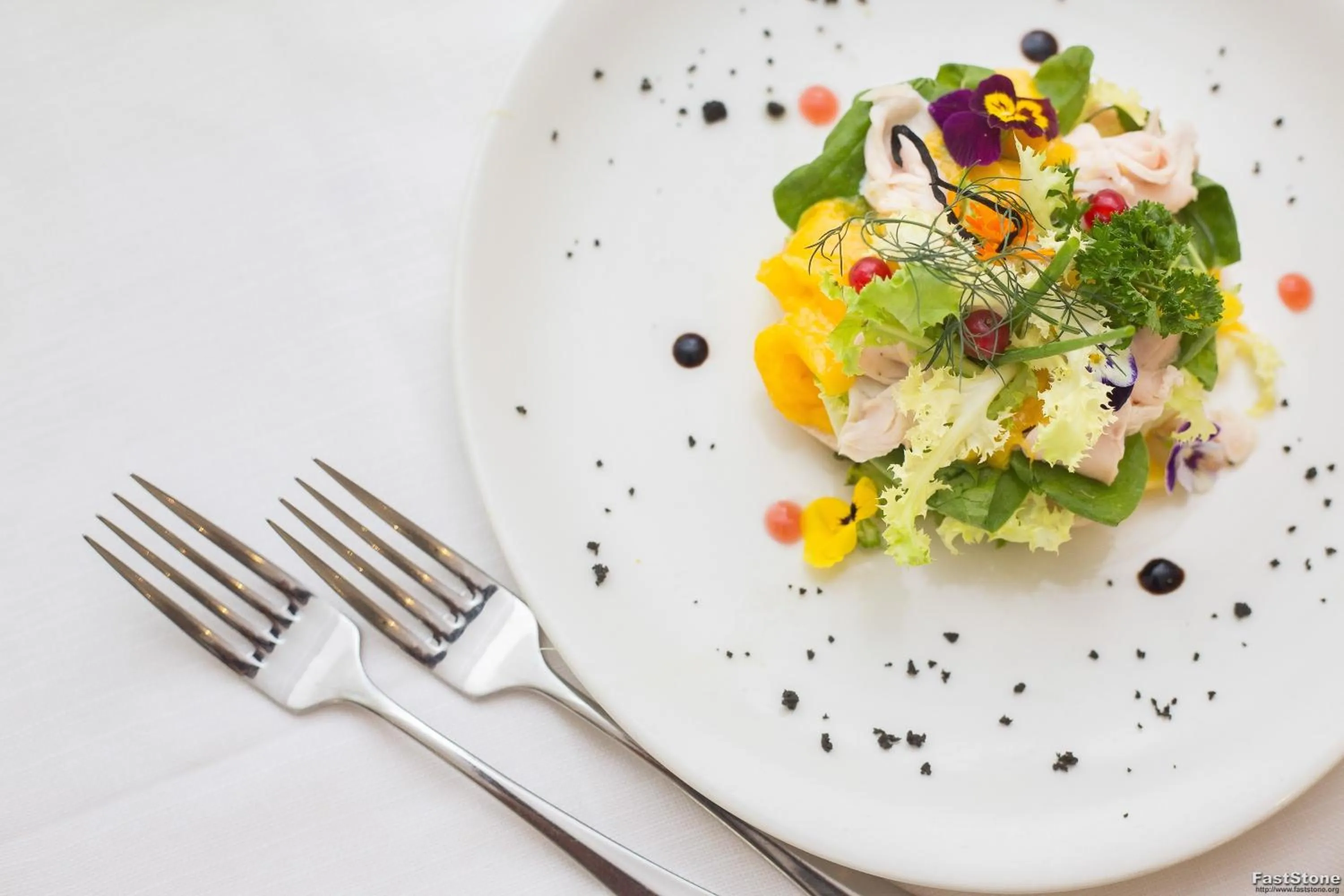 Food close-up in Hotel Solemare