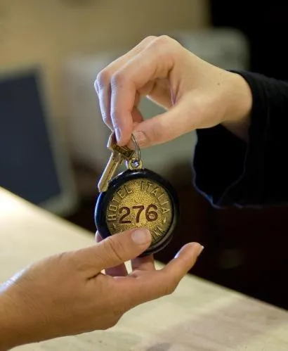 Lobby or reception in Hotel Italia