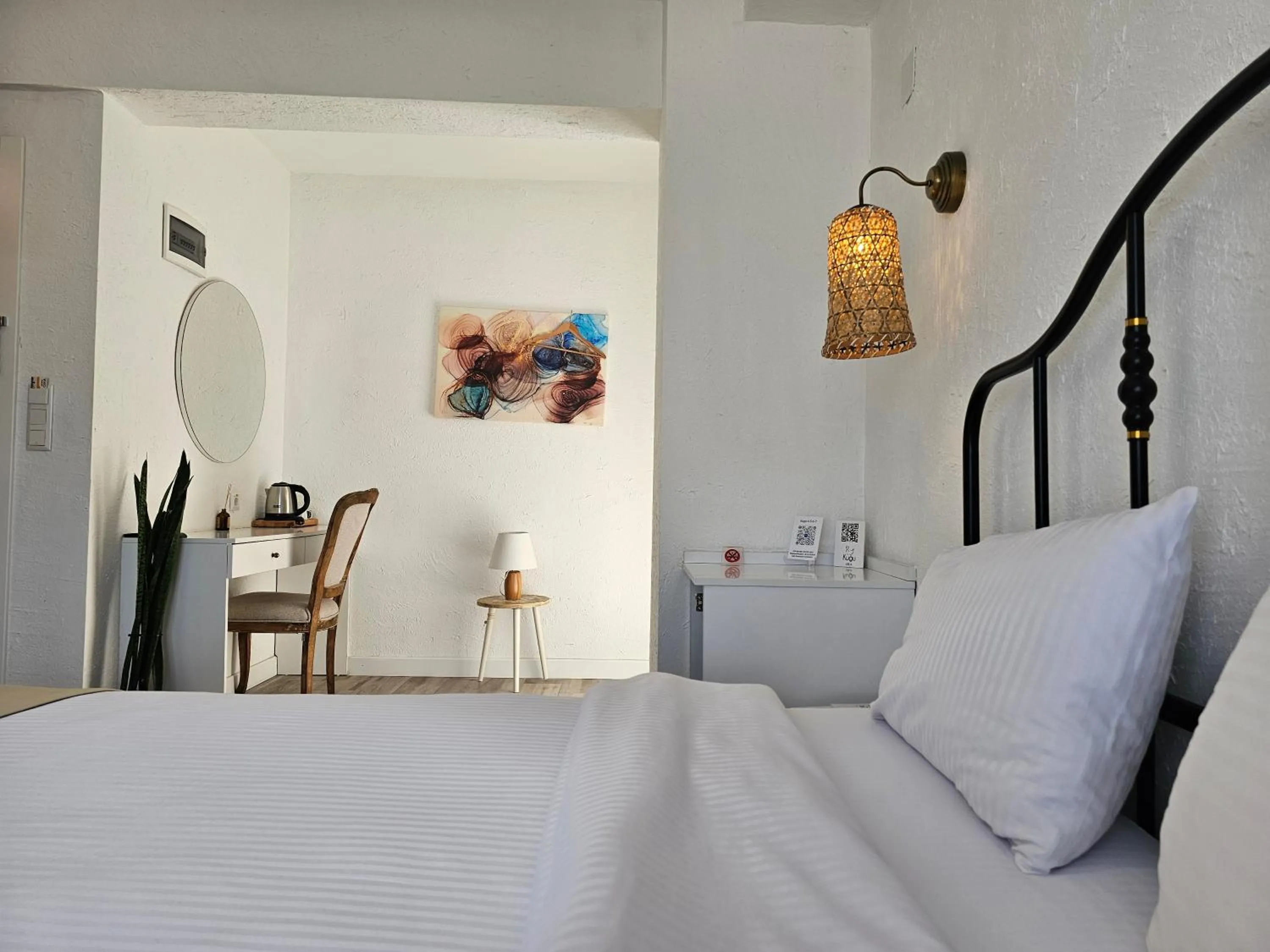 Decorative detail, Bed in Kuğu Urla