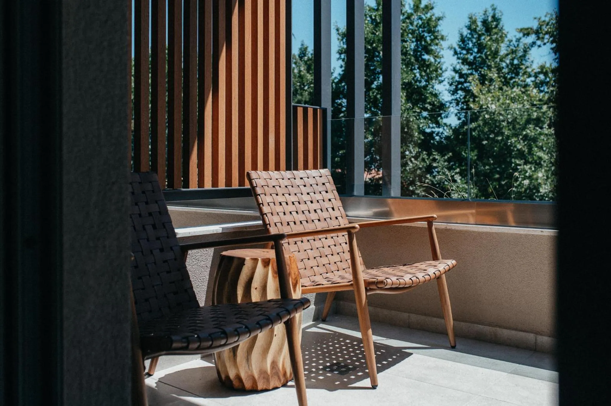 Balcony/Terrace in Funtuki Seaside Apartments