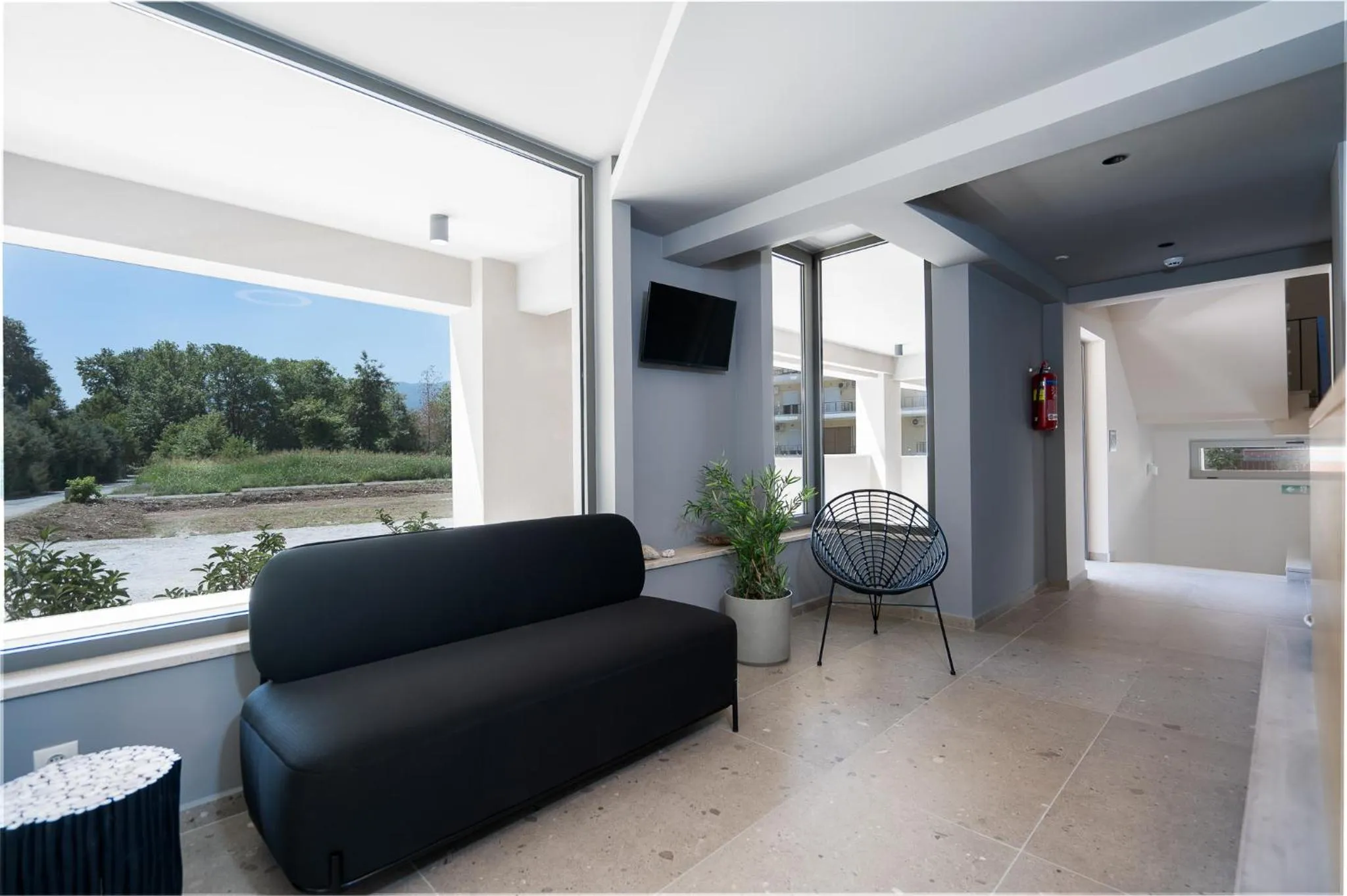 Lobby or reception in Funtuki Seaside Apartments