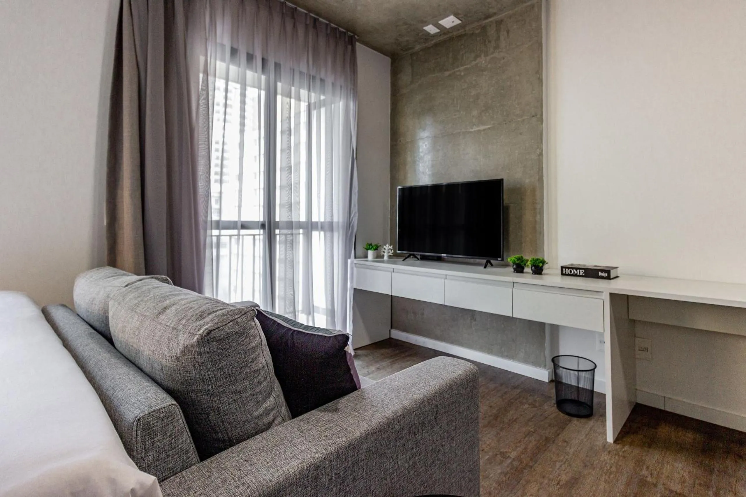 Seating area in Xtay BK30 Santana - Apartamentos decorados próximos ao metrô