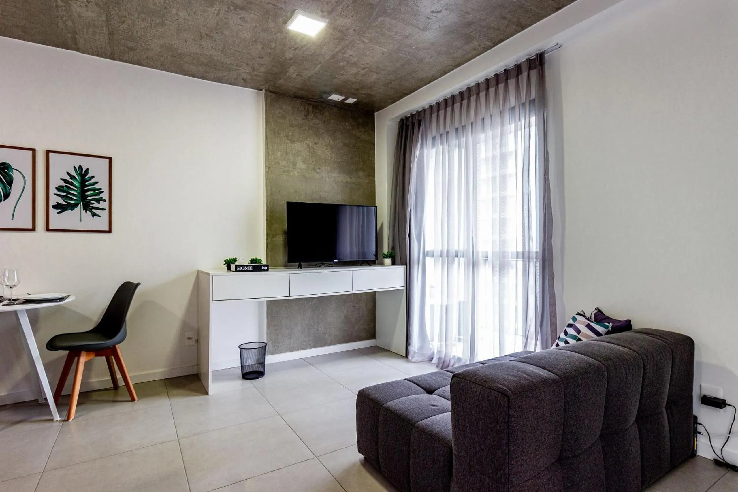 Living room in Xtay BK30 Santana - Apartamentos decorados próximos ao metrô