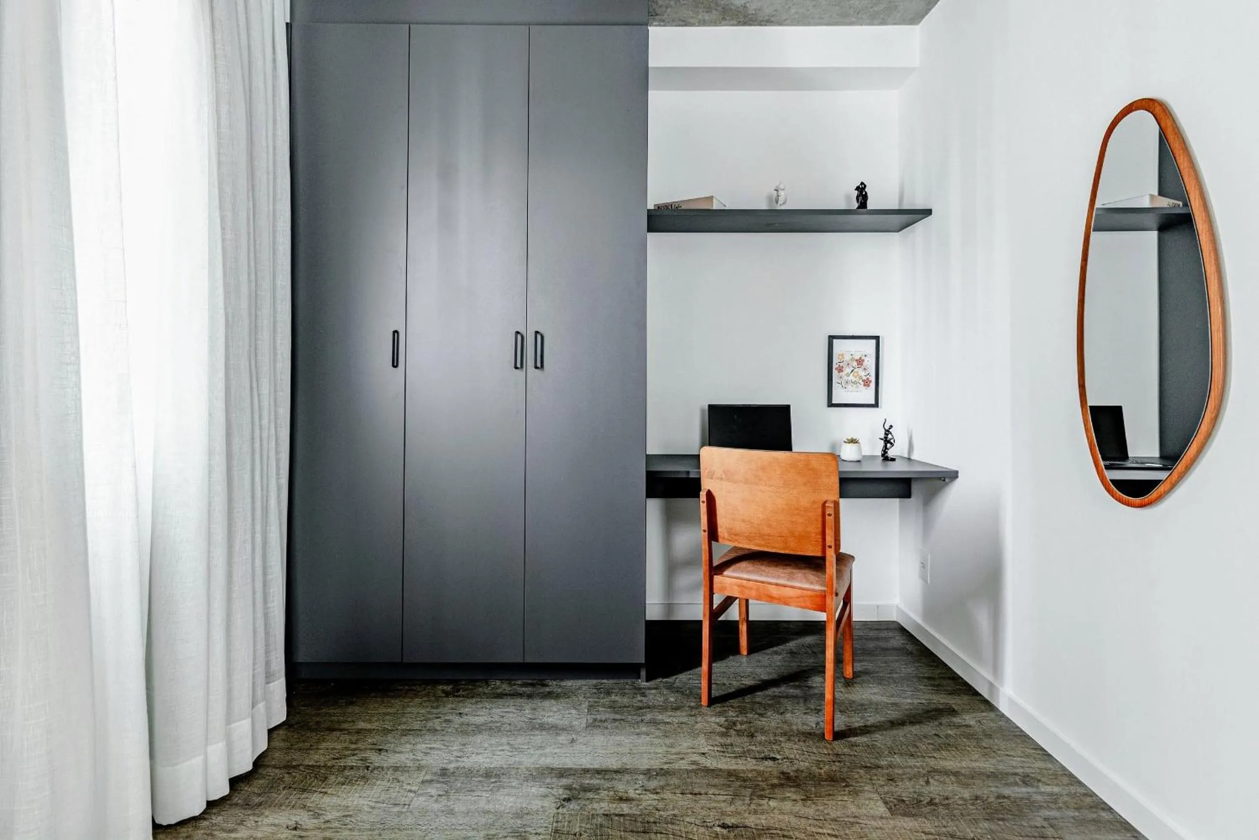 wardrobe in Xtay BK30 Santana - Apartamentos decorados próximos ao metrô