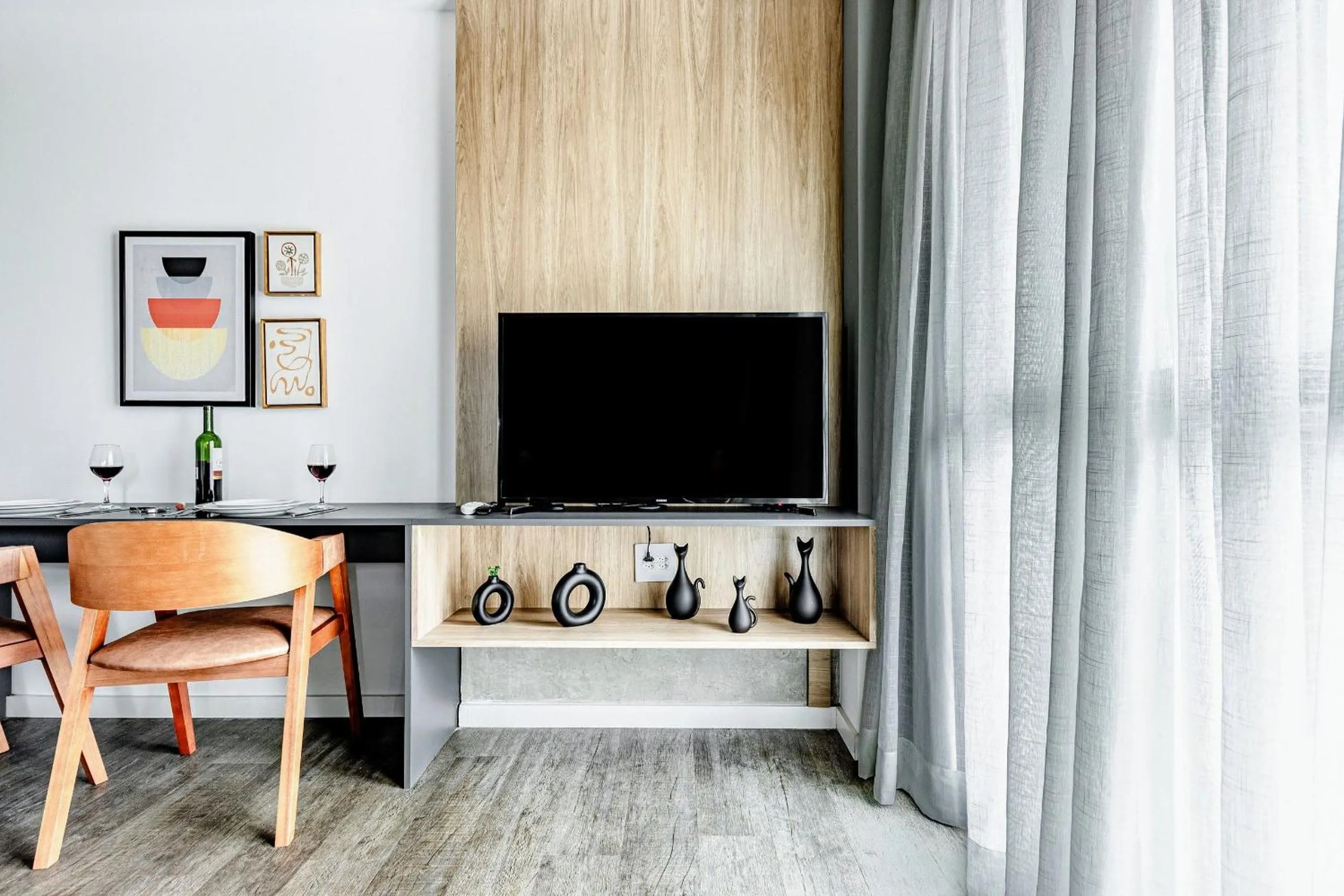 TV and multimedia in Xtay BK30 Santana - Apartamentos decorados próximos ao metrô