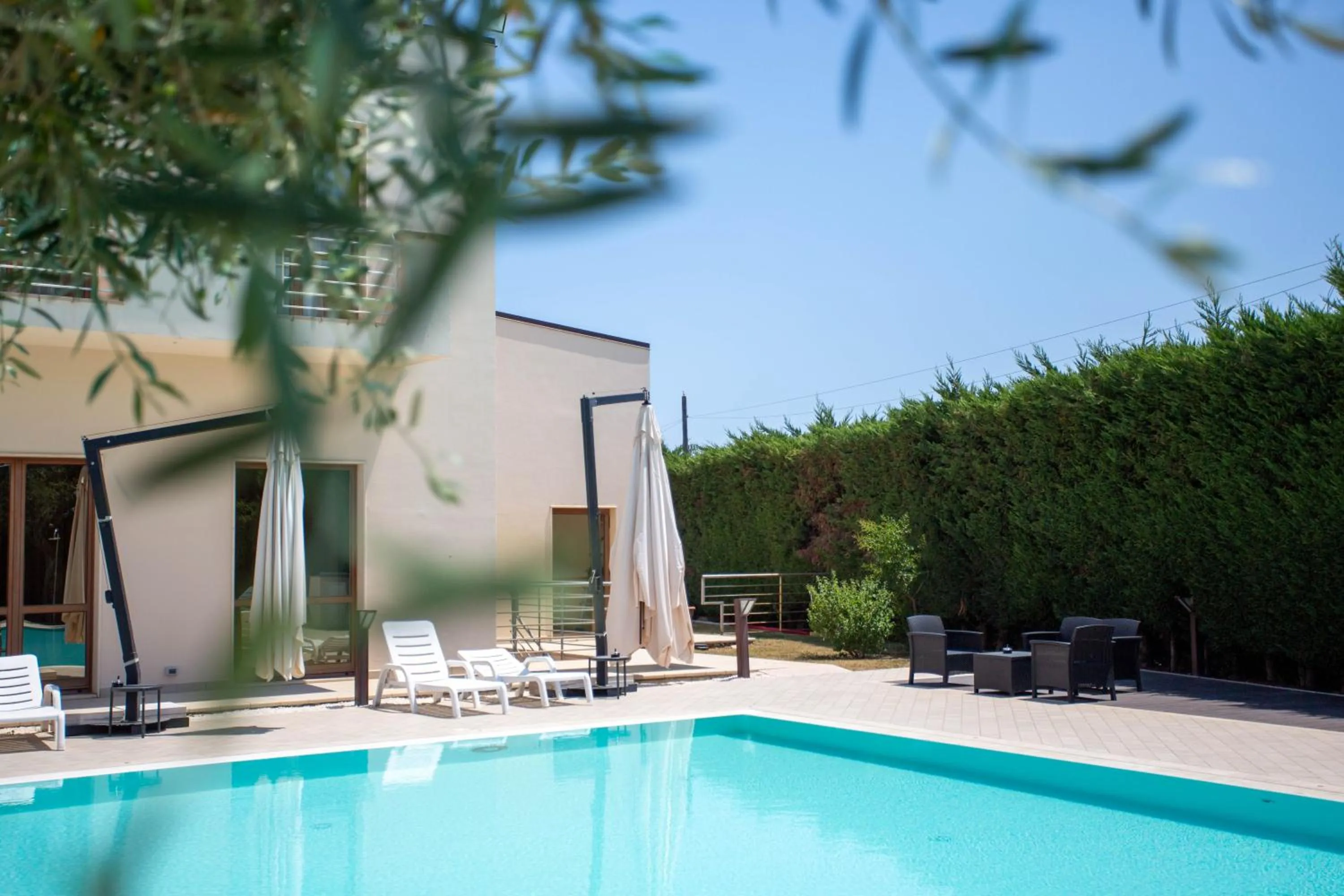 Swimming pool in Hermes Hotel