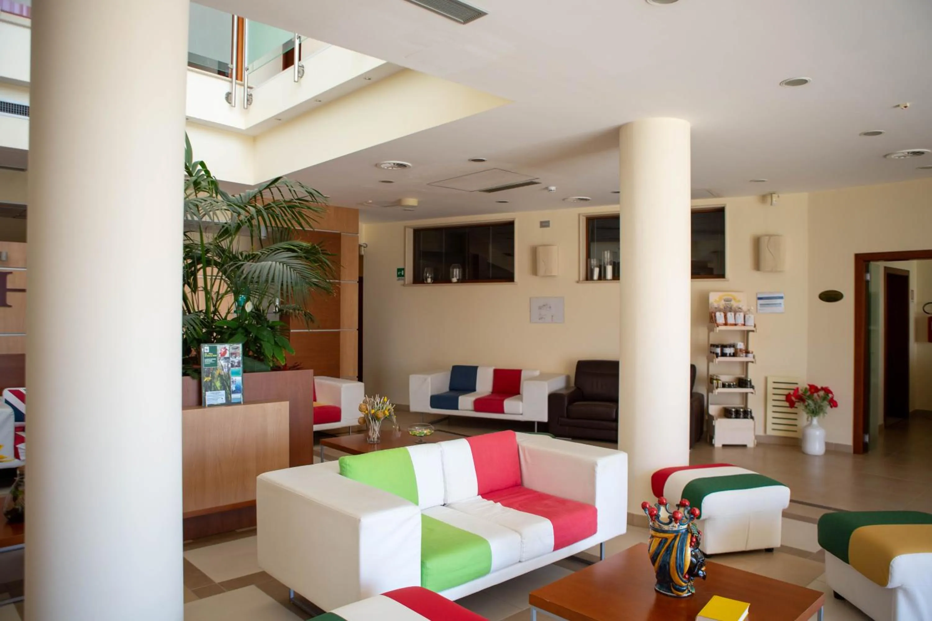 Lobby or reception in Hermes Hotel