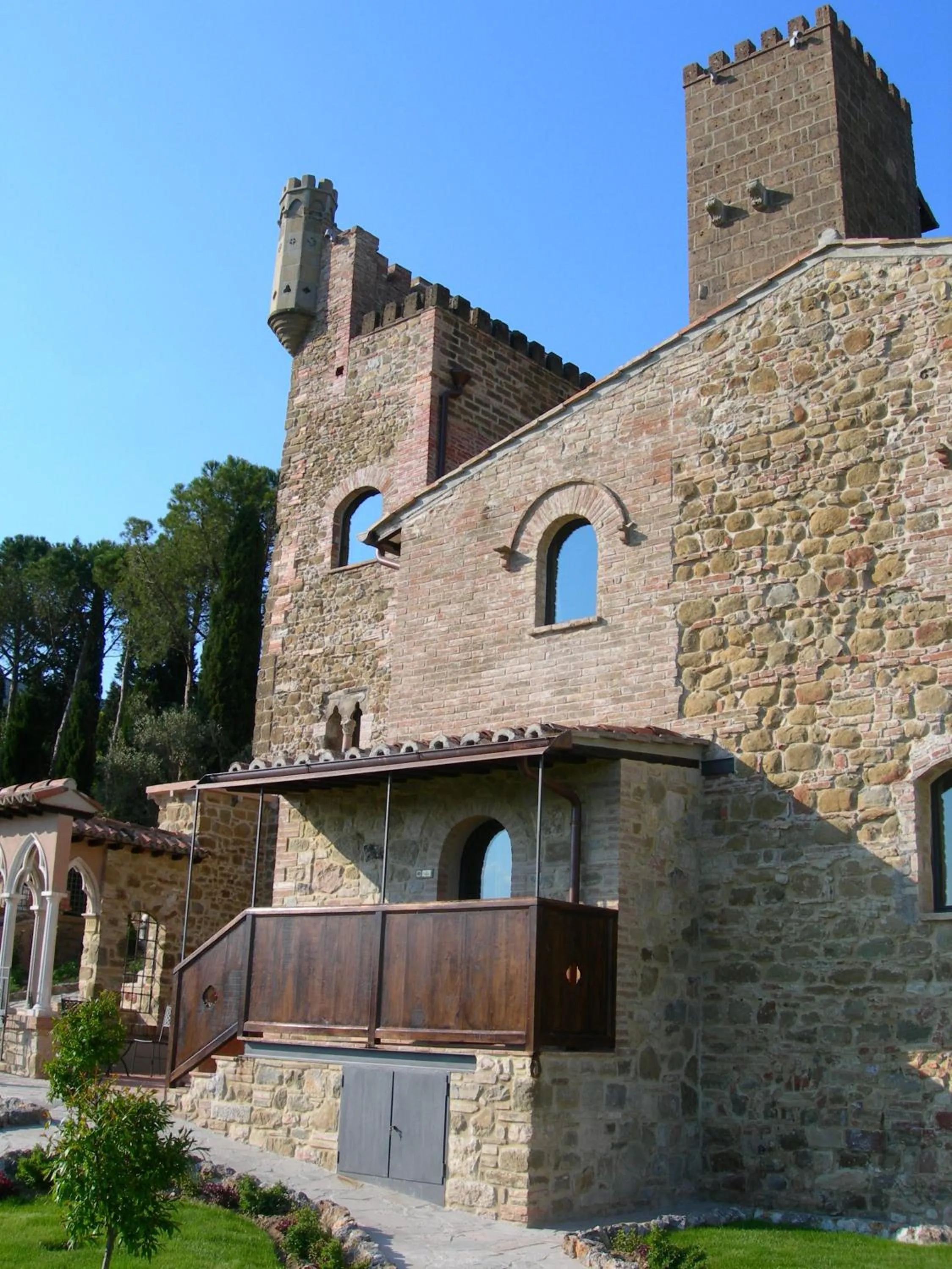 Facade/entrance in Castello Di Monterone