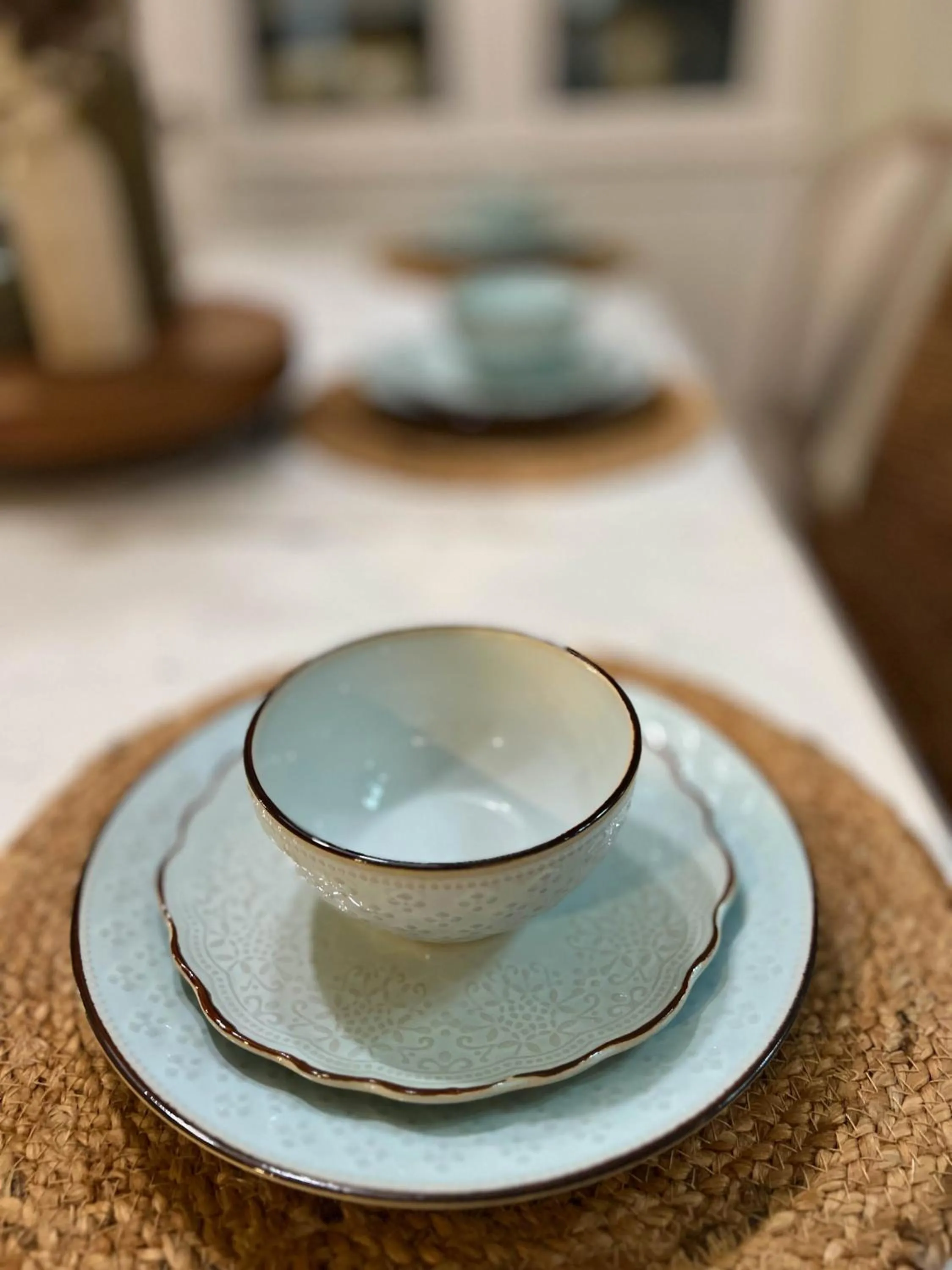 Dining area in Enchanted Cottages by the Sea