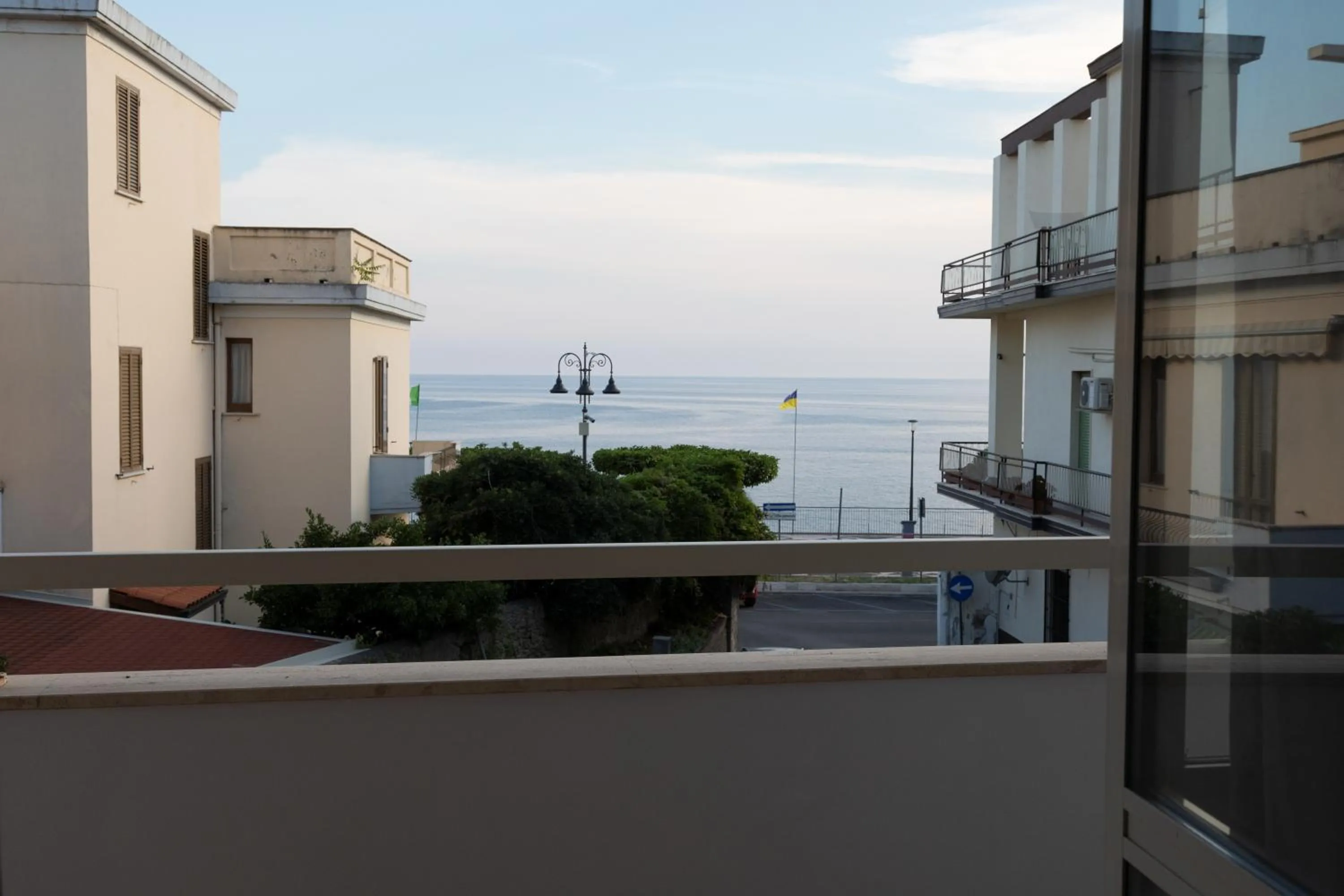 Balcony/Terrace in B&B Lungomare Diamante