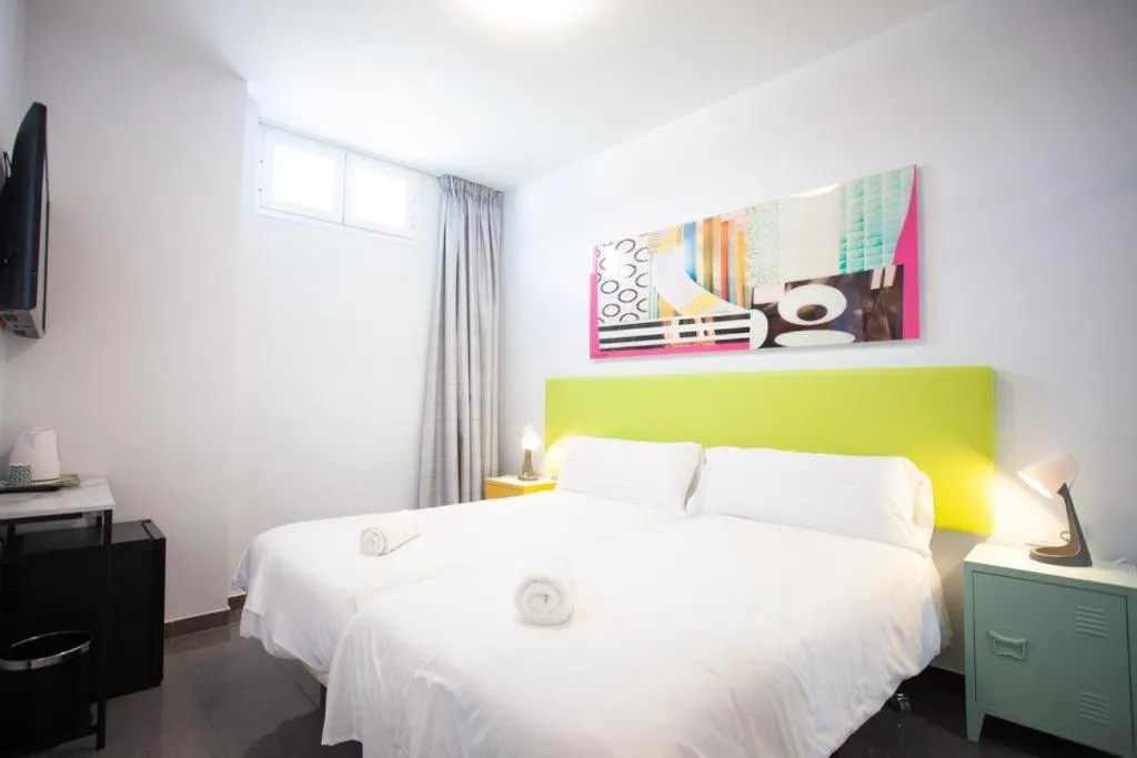 Bedroom, Bed in Hotel Kuve Marbella