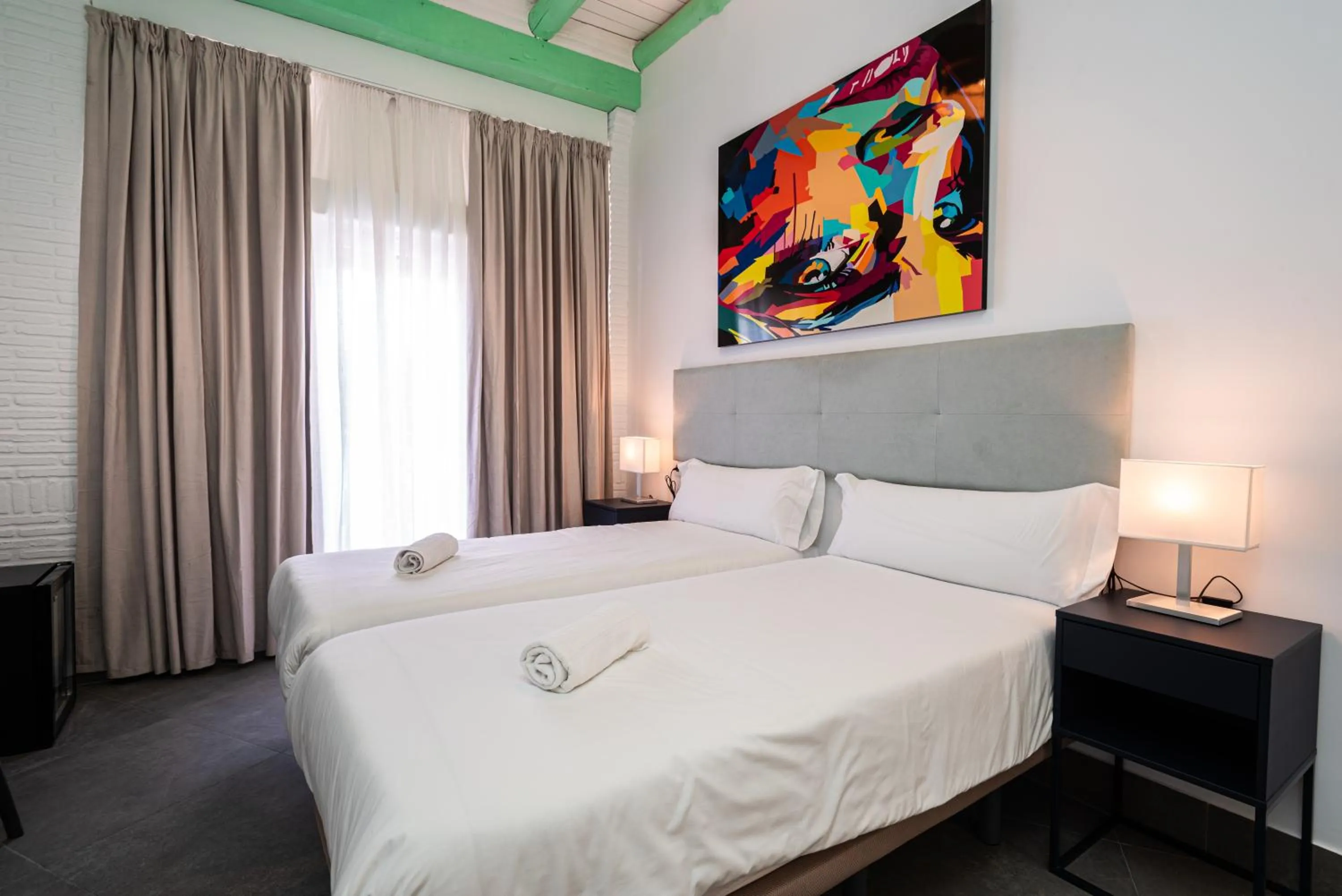 Bed in Hotel Kuve Marbella