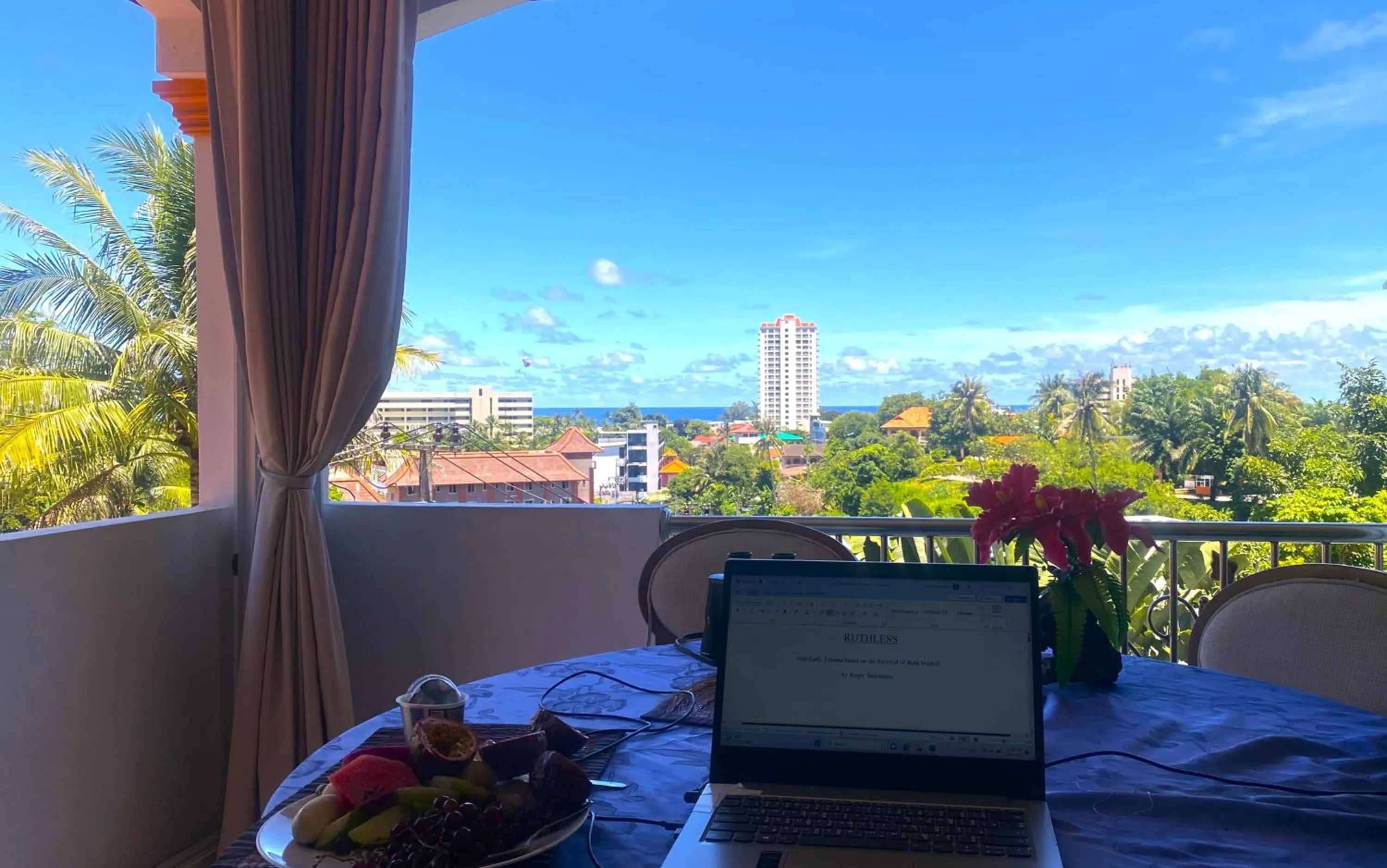 View (from property/room) in OASIS VILLA Karon Beach