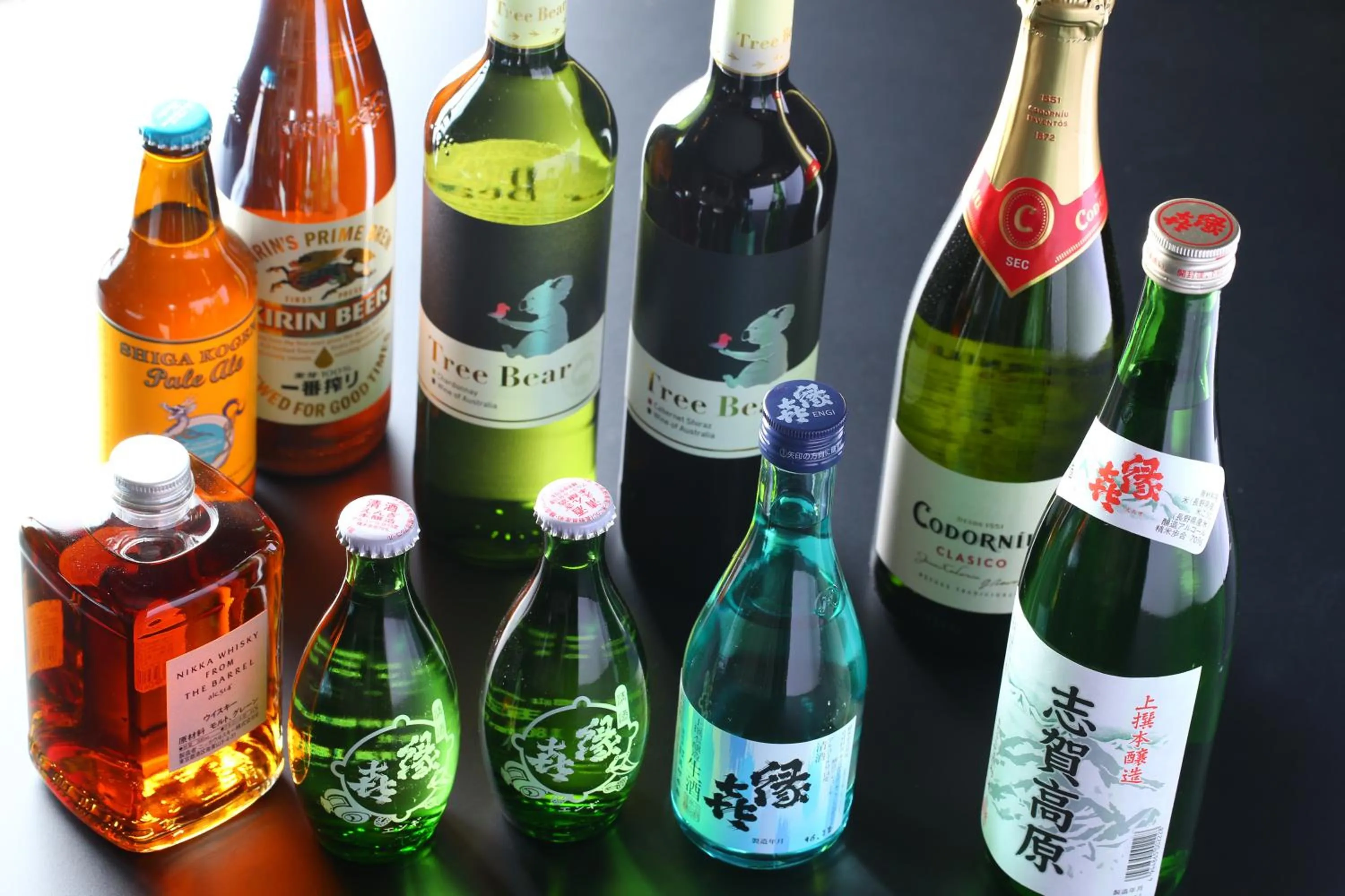 Alcoholic drinks in Hotel Japan Shiga