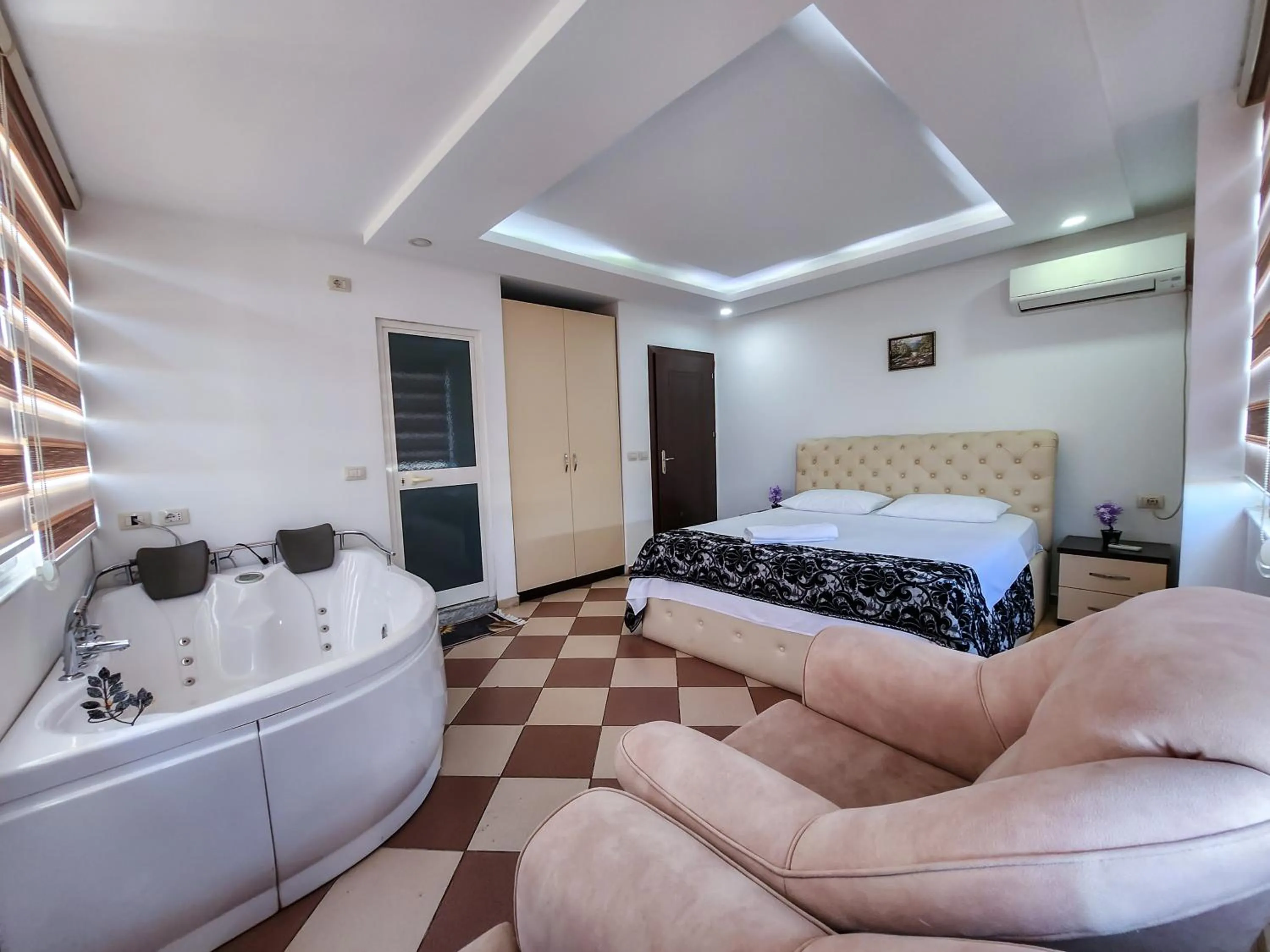 Bed in Hotel Fantazia