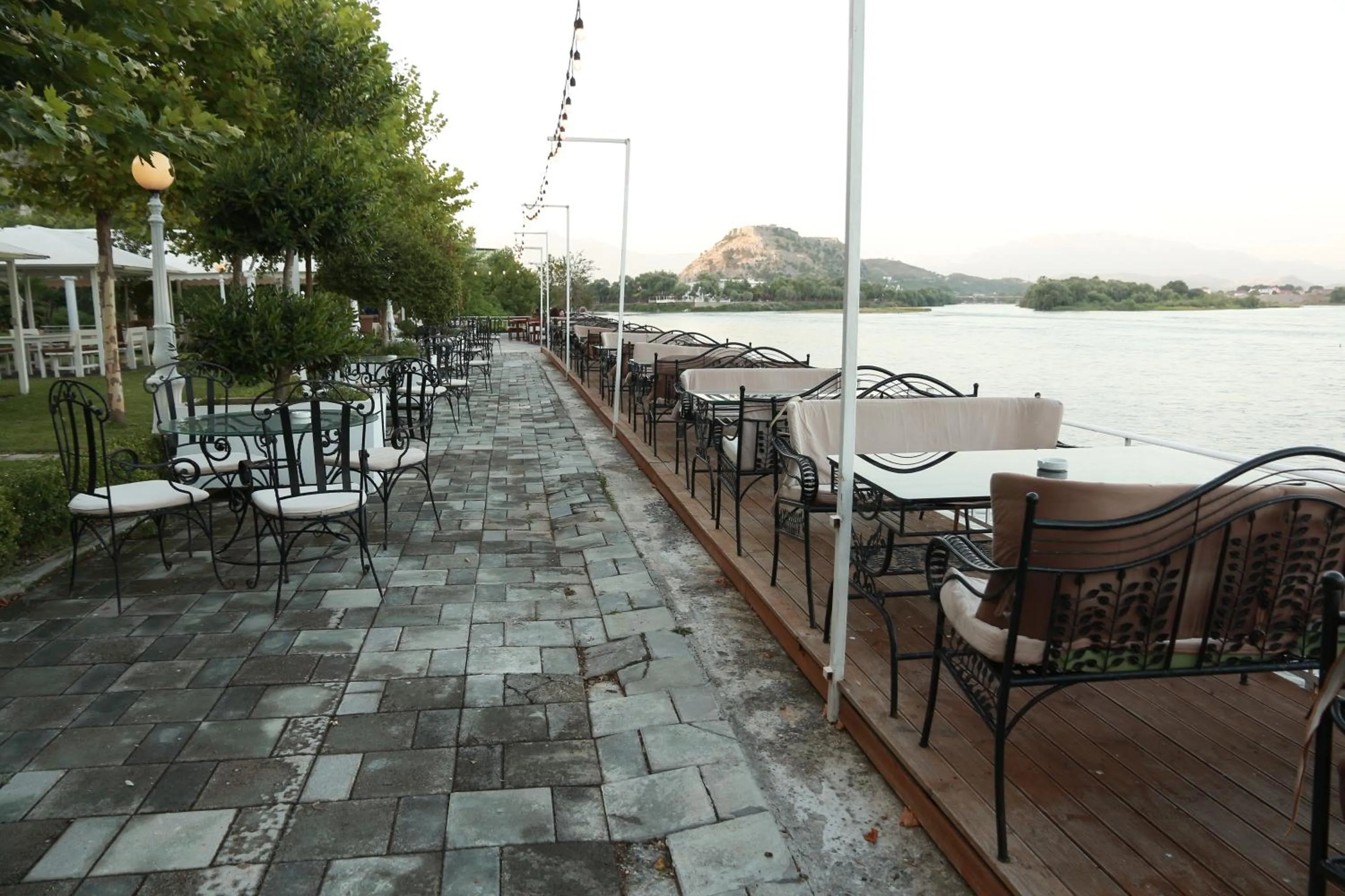 Patio in Hotel Fantazia