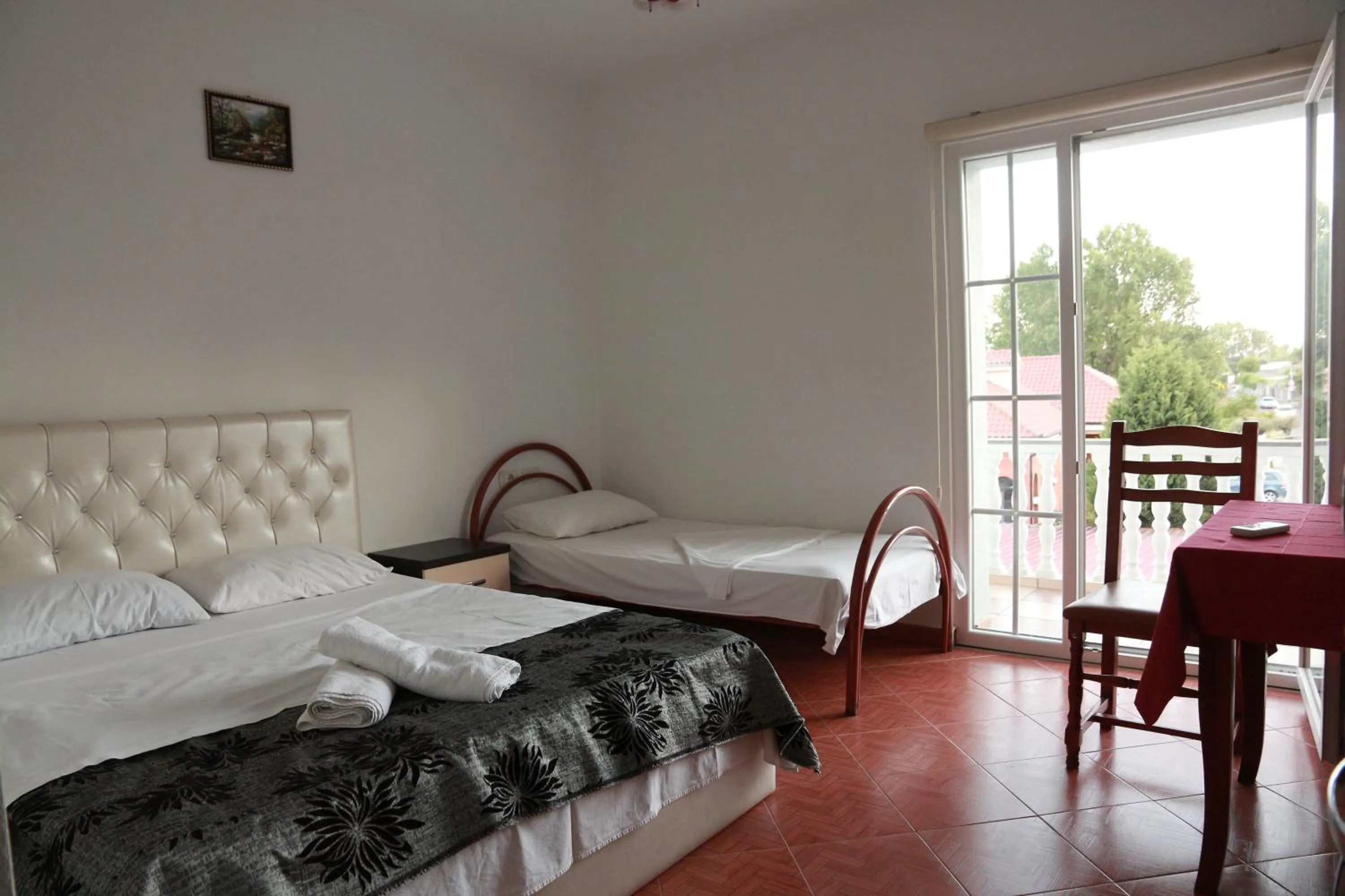 Bed in Hotel Fantazia