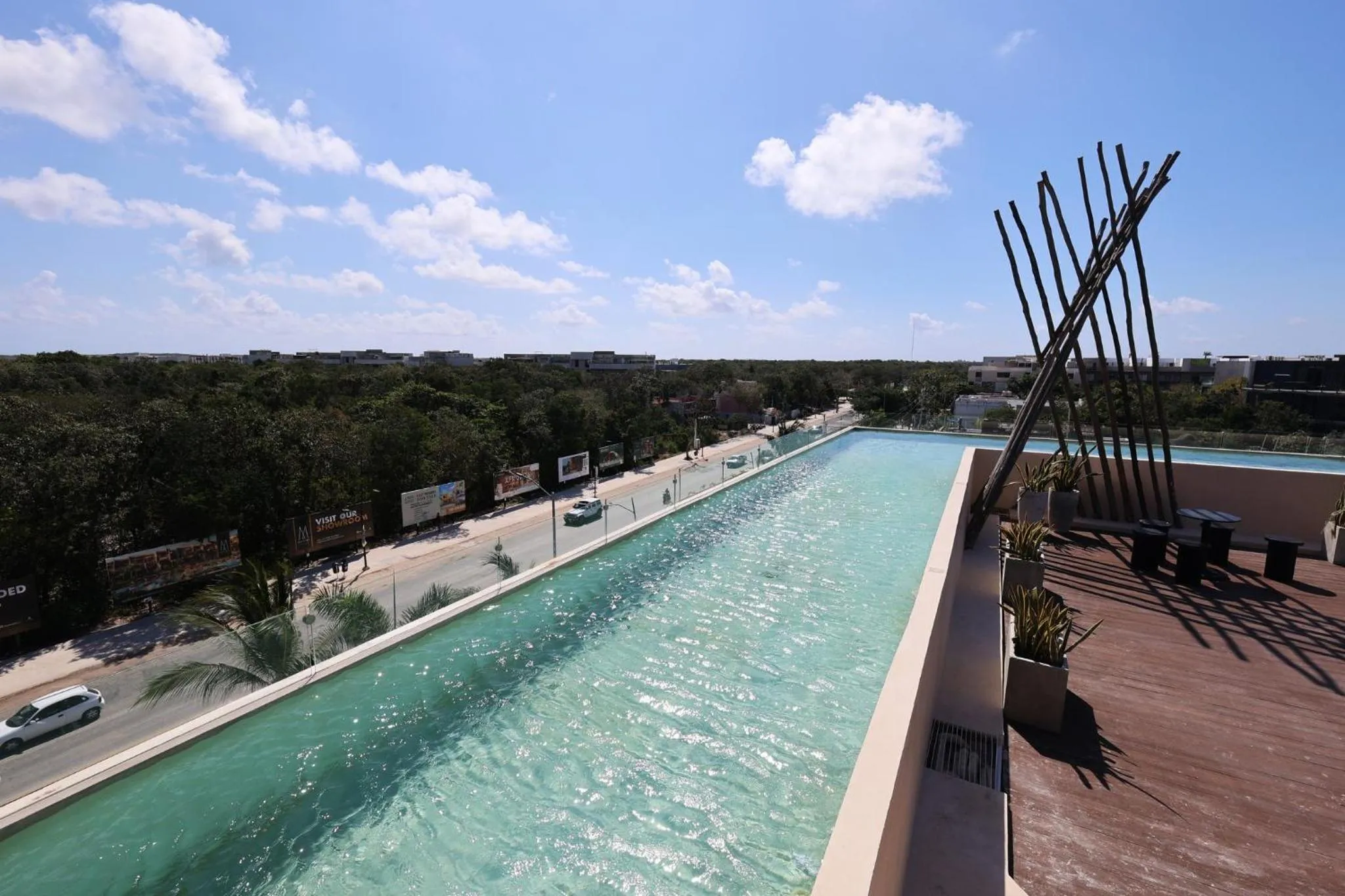 Swimming pool in Selina Tulum Downtown