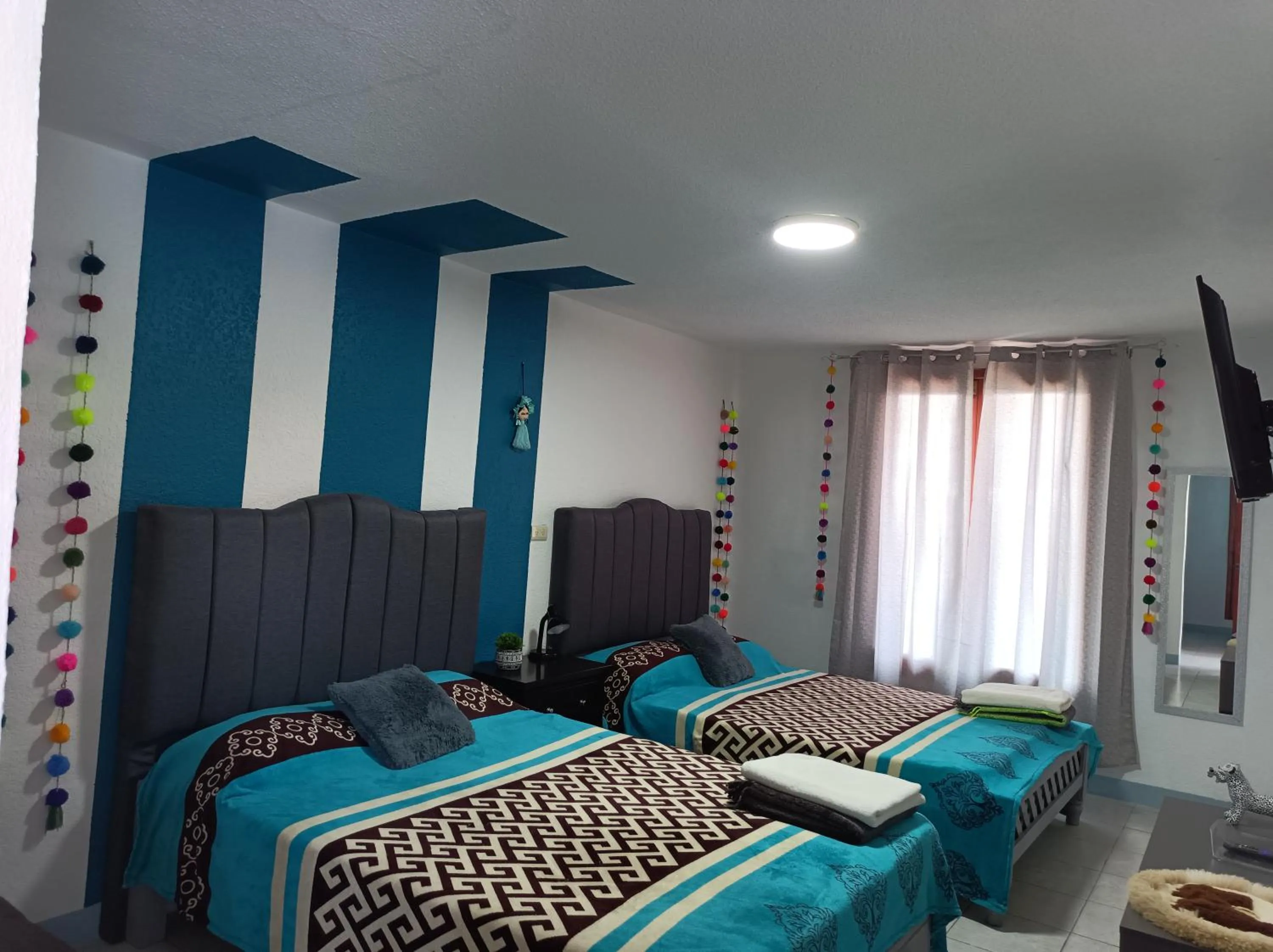 Bed in Calkiní Cabañas San Cristóbal de Las Casas