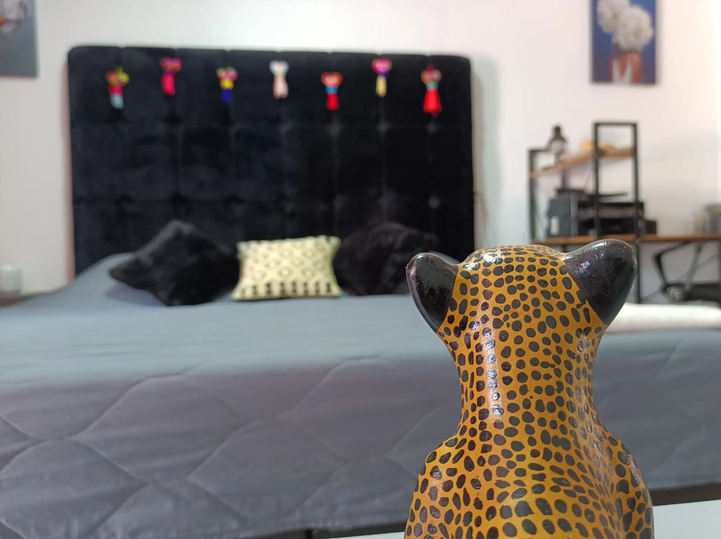 Photo of the whole room, Bed in Calkiní Cabañas San Cristóbal de Las Casas