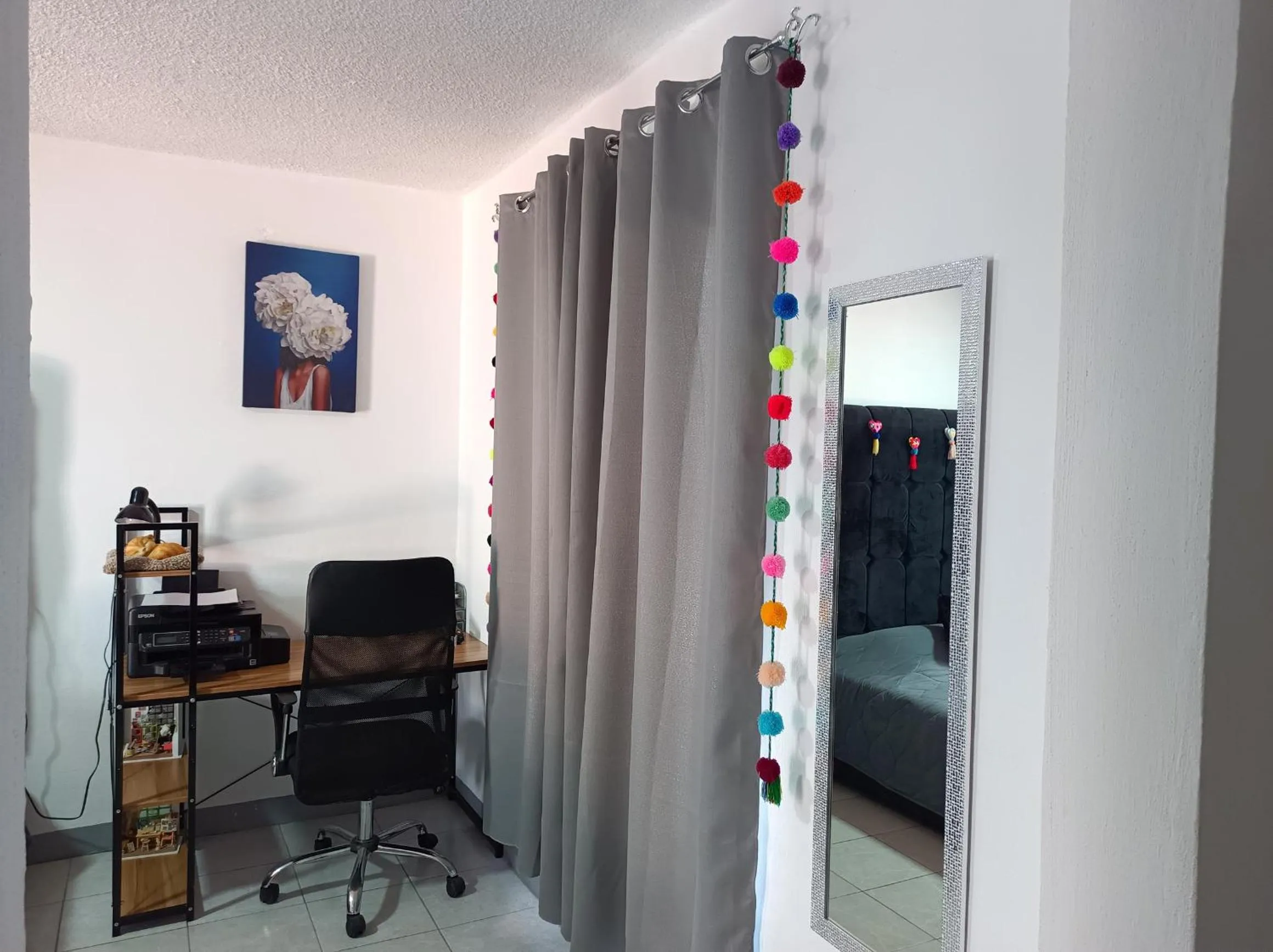Bedroom, TV/Entertainment Center in Calkiní Cabañas San Cristóbal de Las Casas