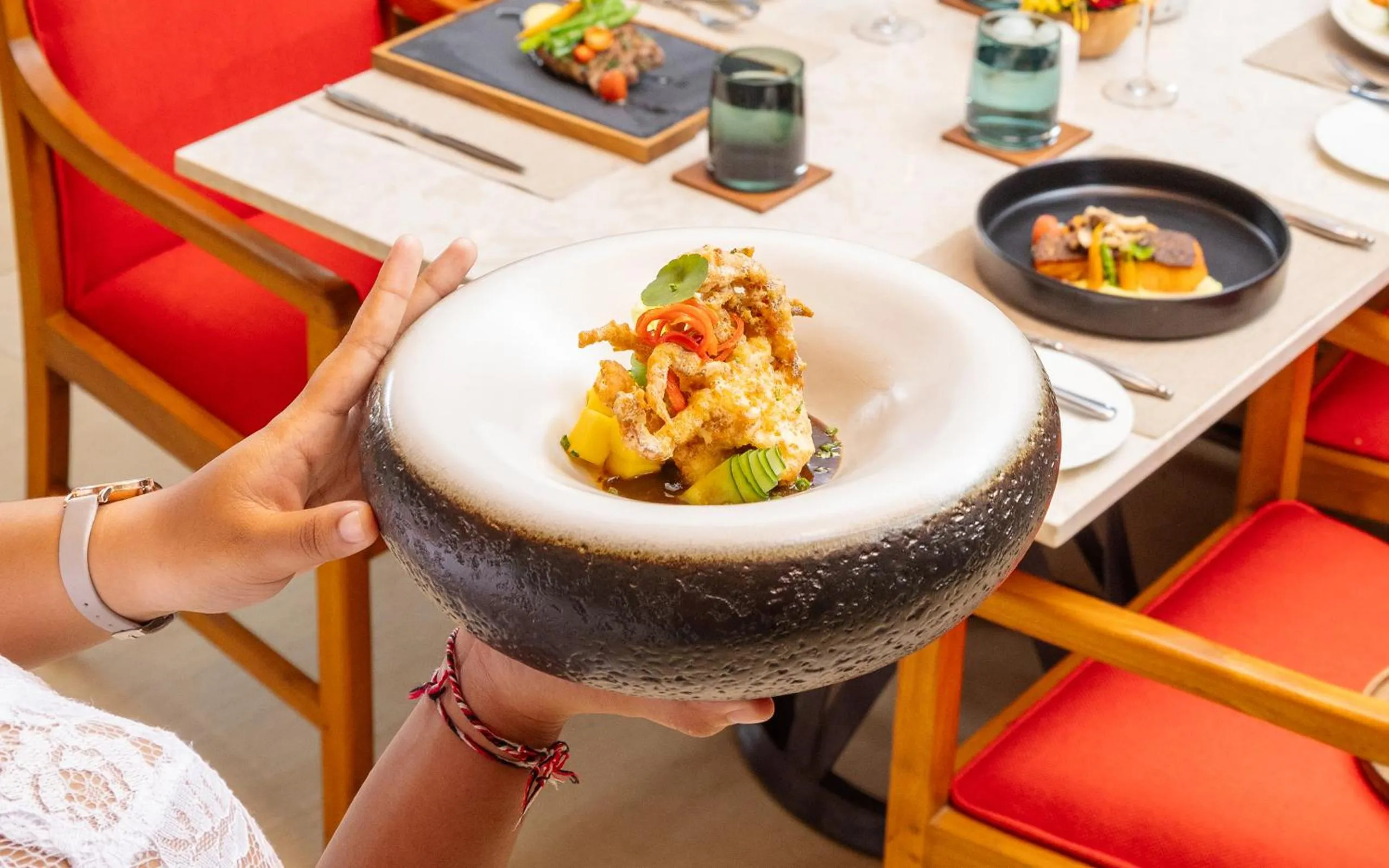 Food in Samabe Bali Villas