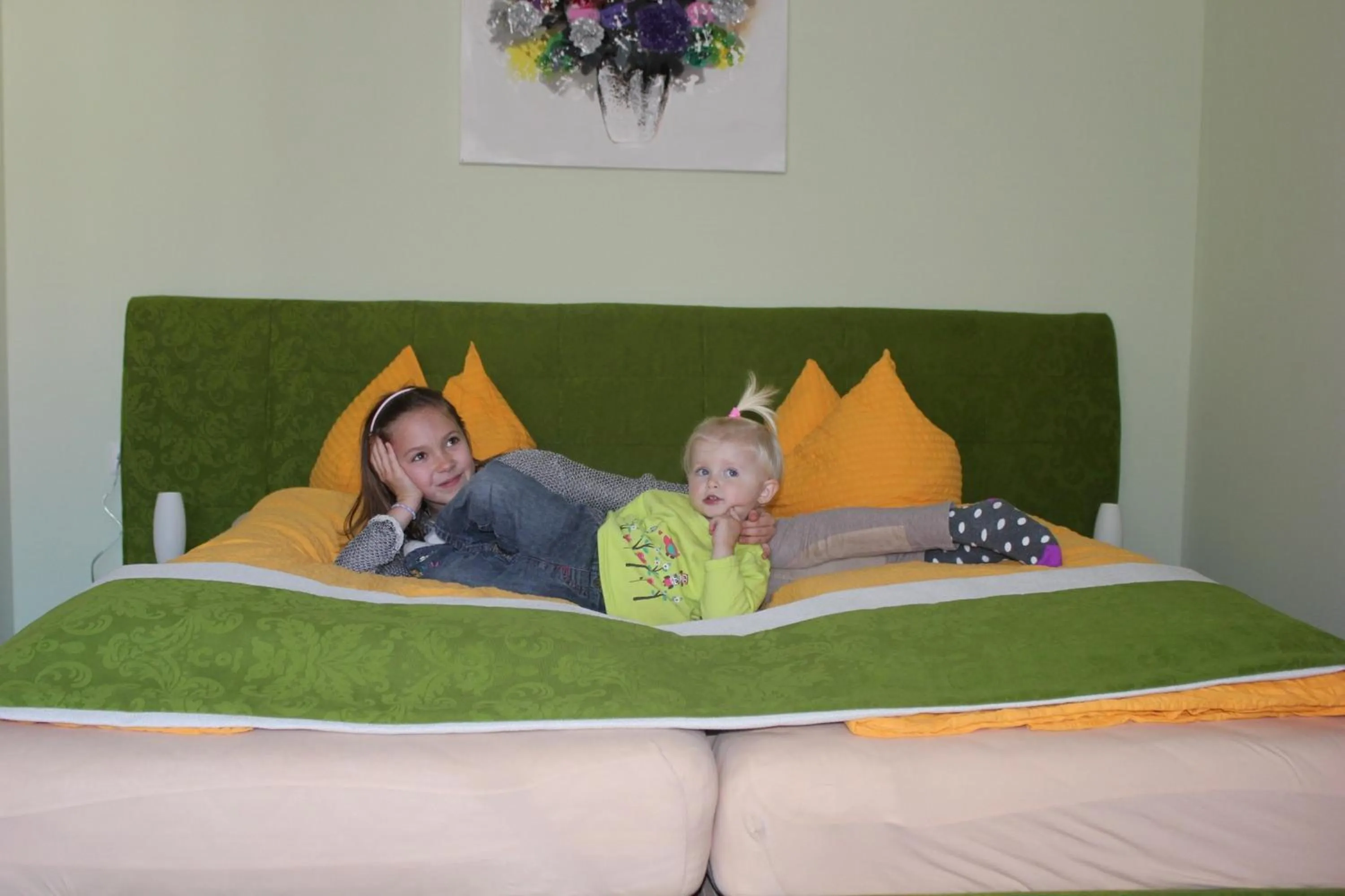 Bed in Gasthof zum Mohrn