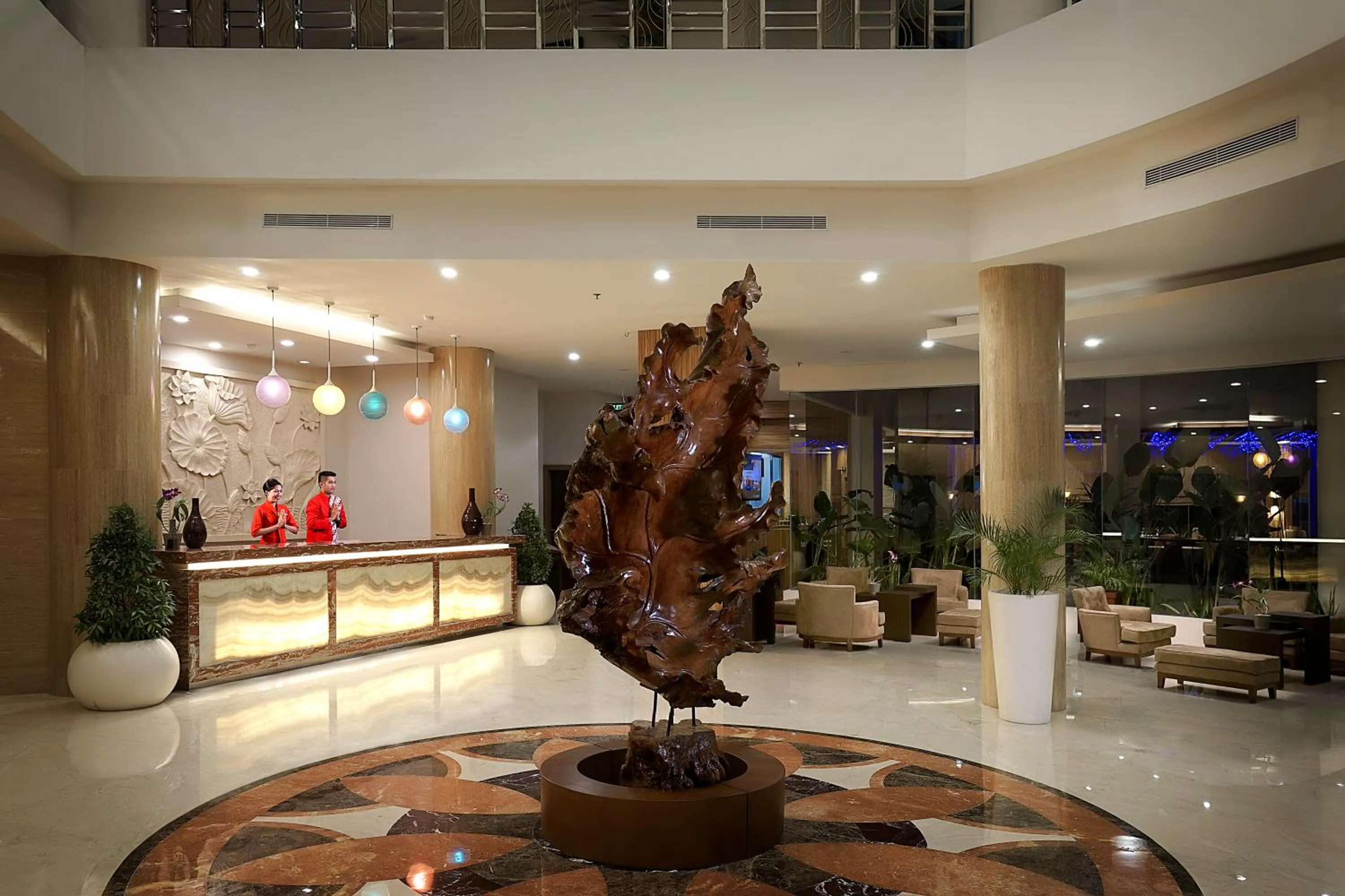 Lobby or reception in Cavinton Hotel Malioboro Yogyakarta