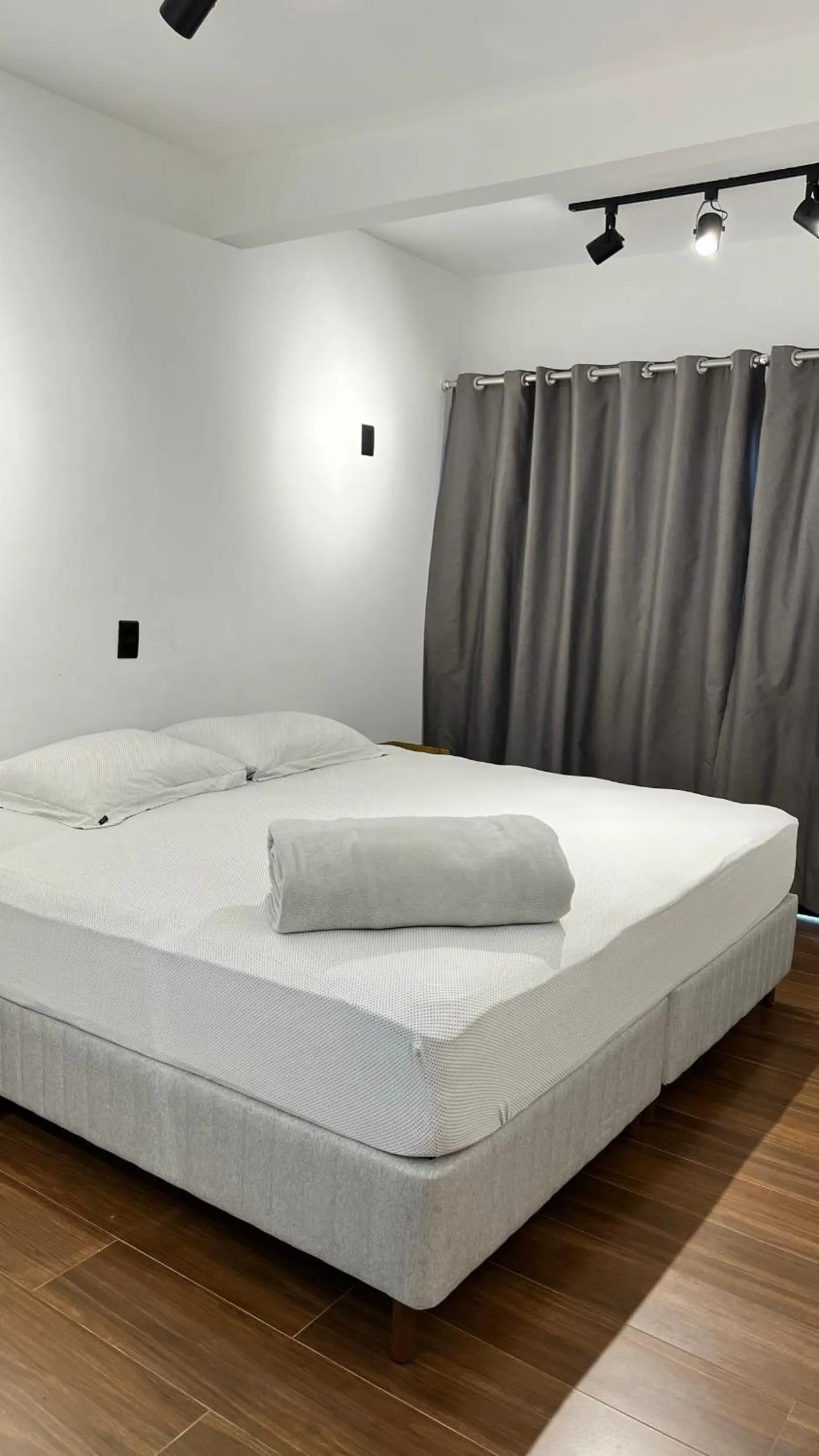 Bed in Pousada Central Jaraguá