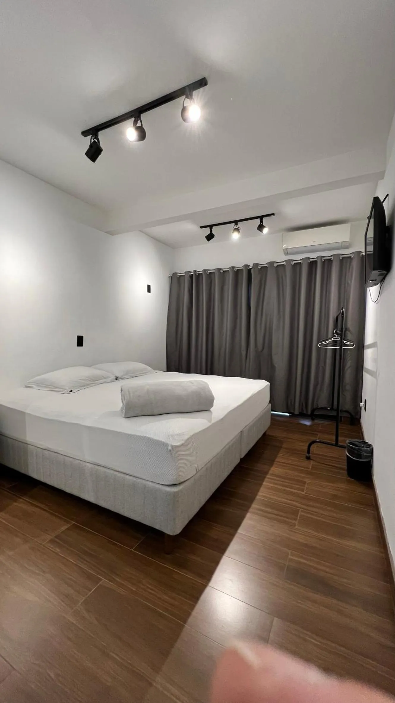 Bed in Pousada Central Jaraguá