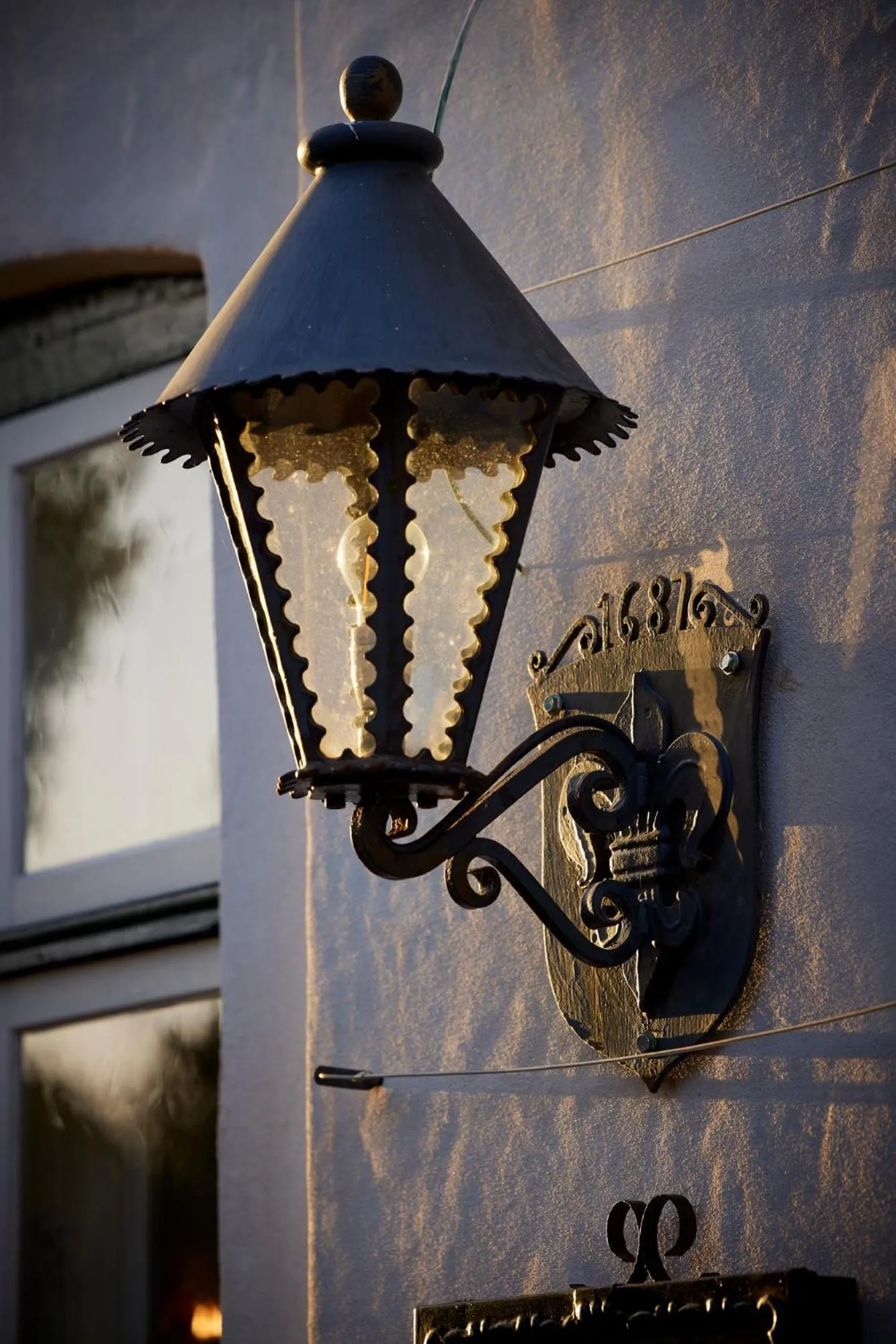 Decorative detail in Schackenborg Slotskro